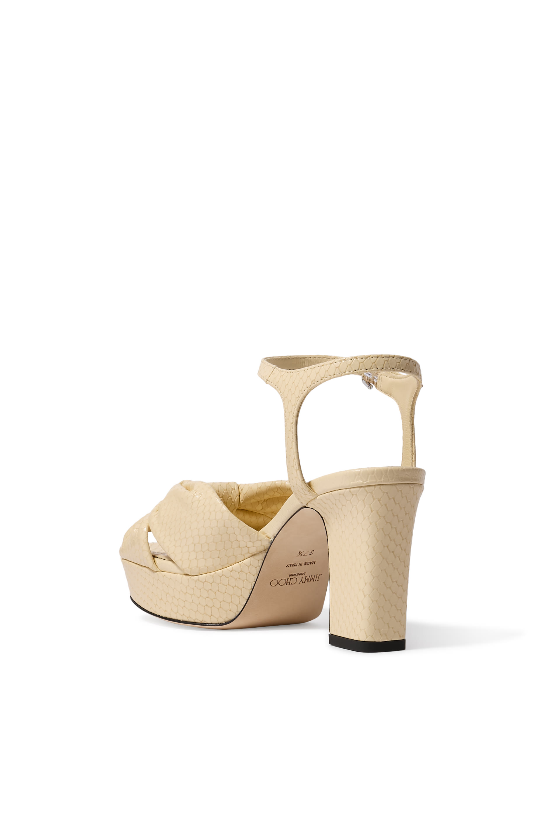 Heloise 80 Leather Platform Sandals