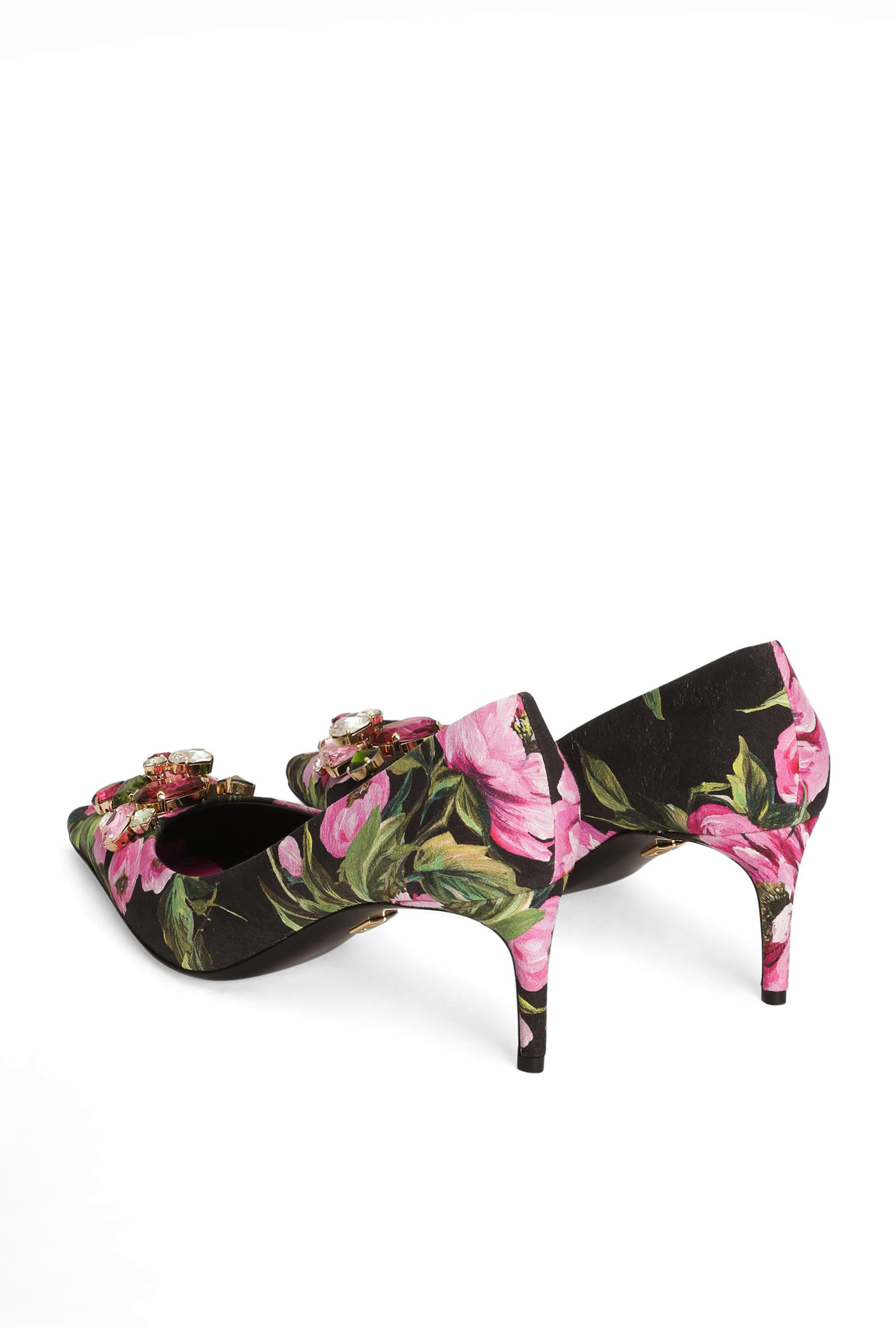 Printed Brocade 60 Pumps 