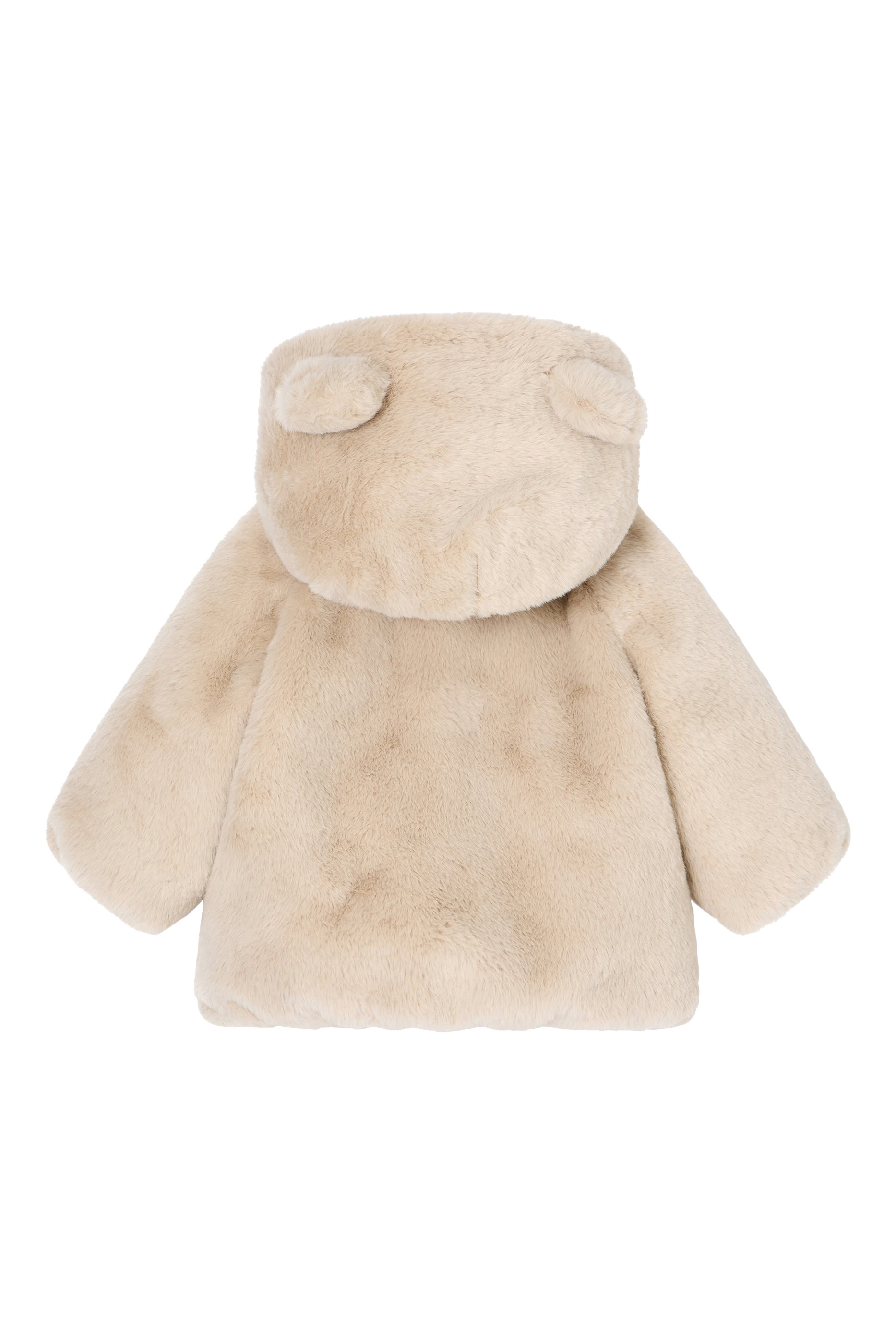 Kids Faux-Fur Hooded Jacket