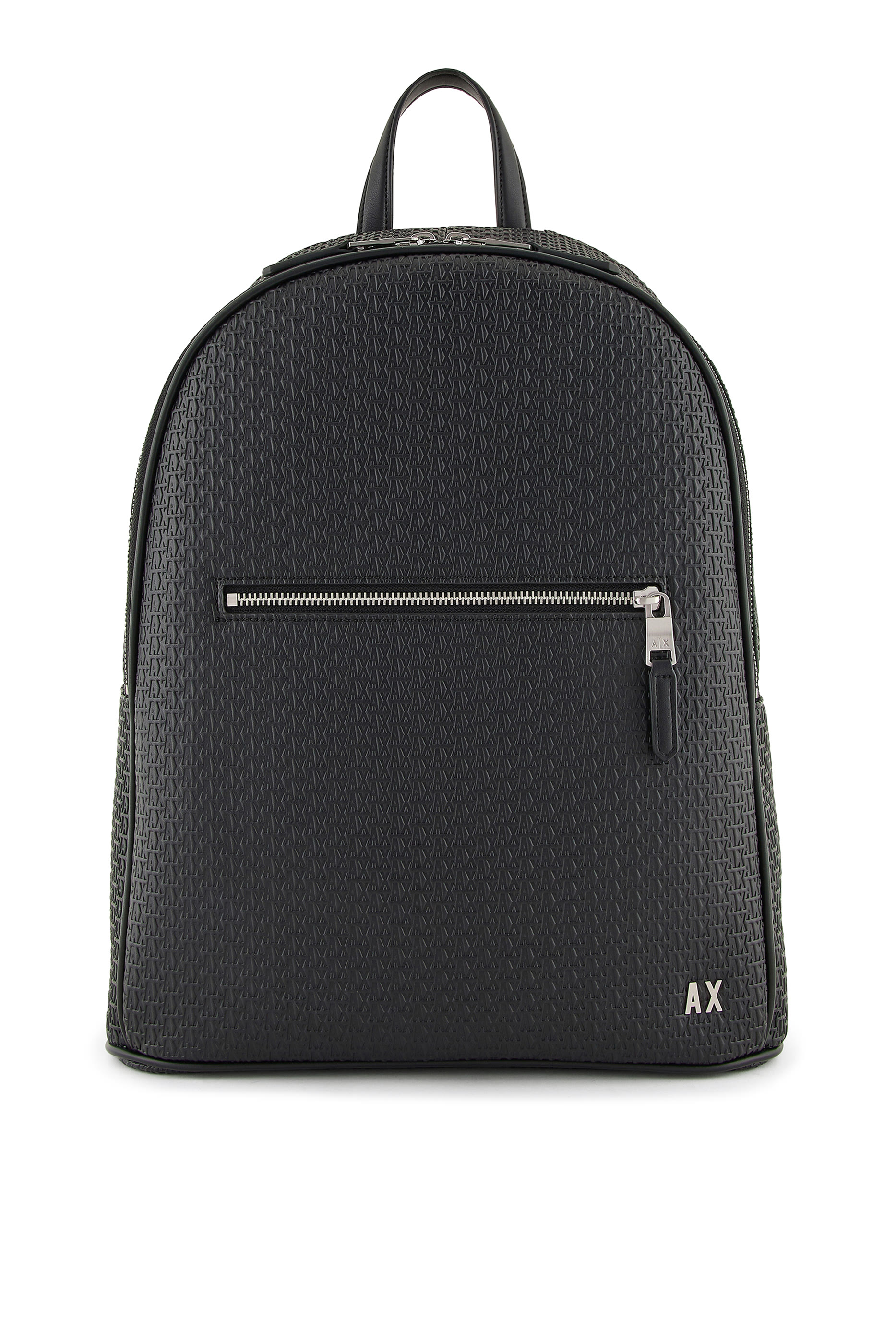 All-Over Embossed Logo Backpack