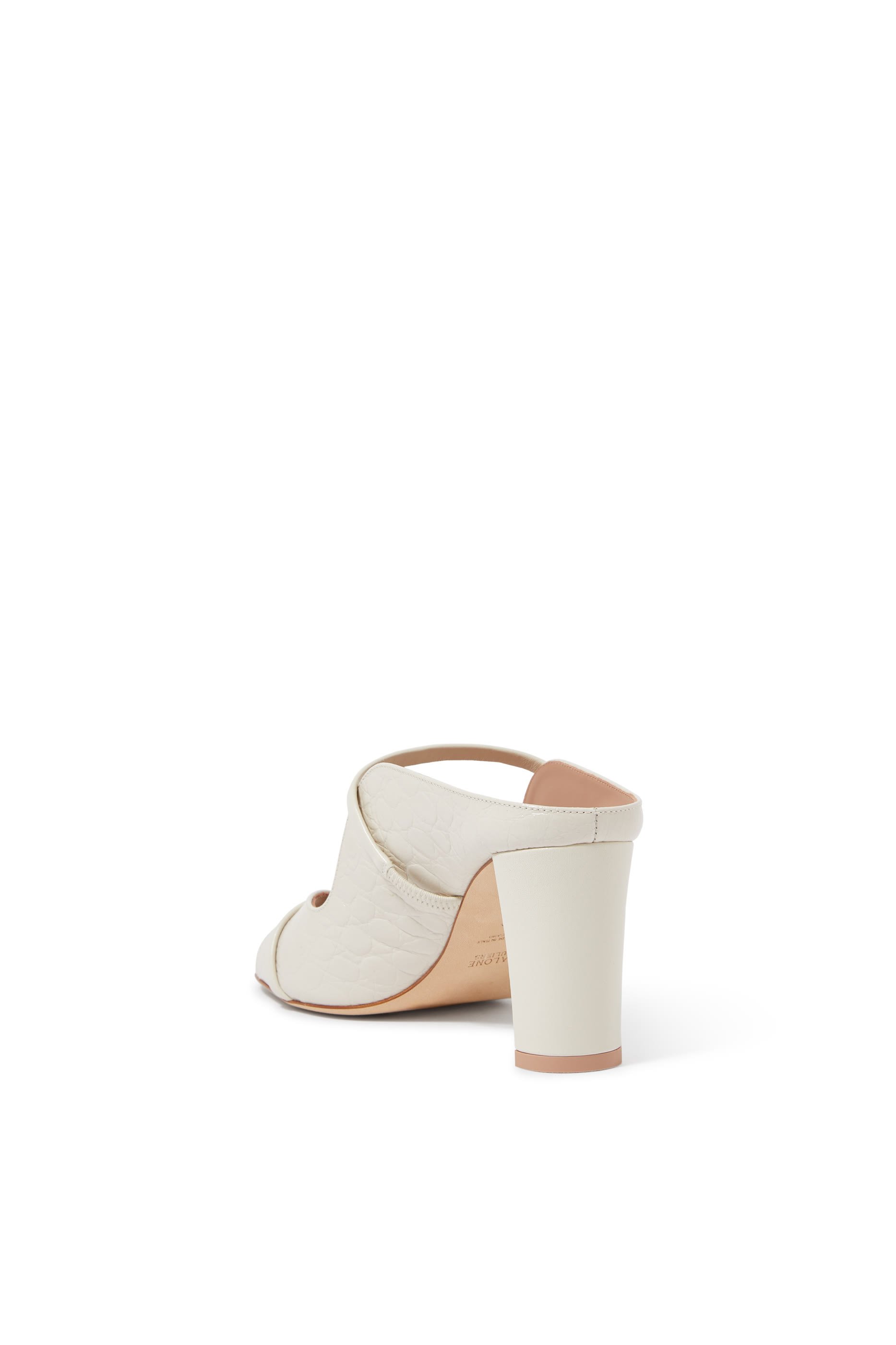 Norah 70 Embossed Leather Heeled Sandals