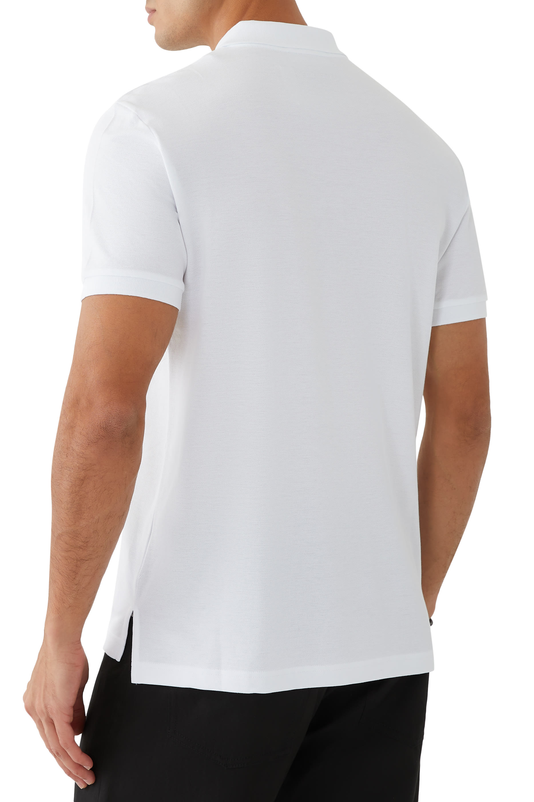 Laurel Crown Logo Polo Shirt