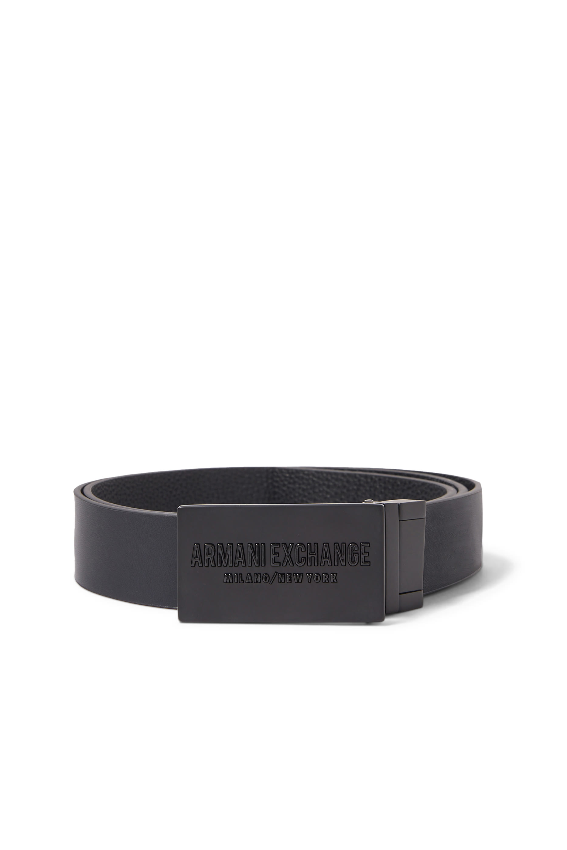 Logo Leather Belt