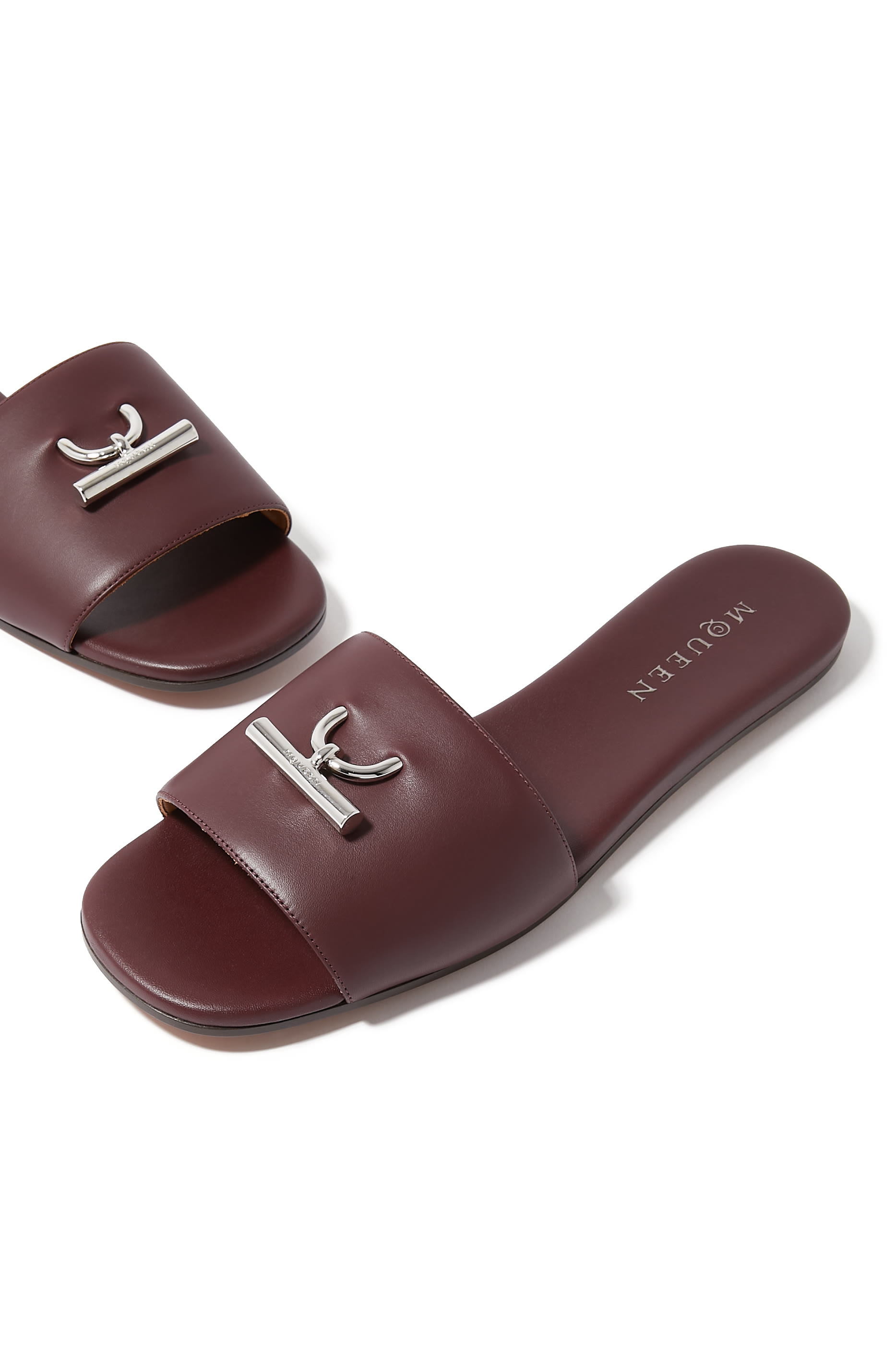 Logo Flat Sandals