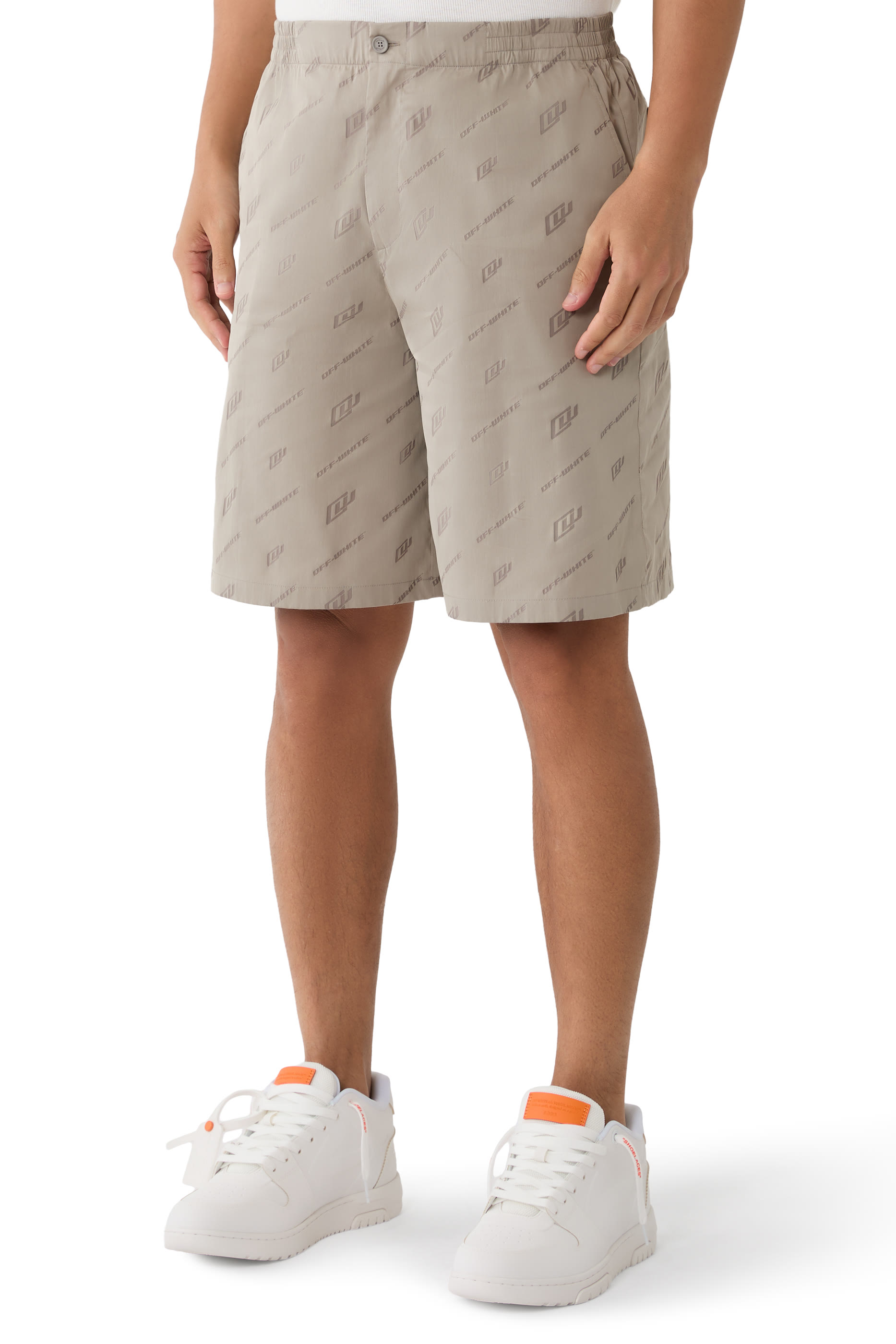 Logo Print Shorts