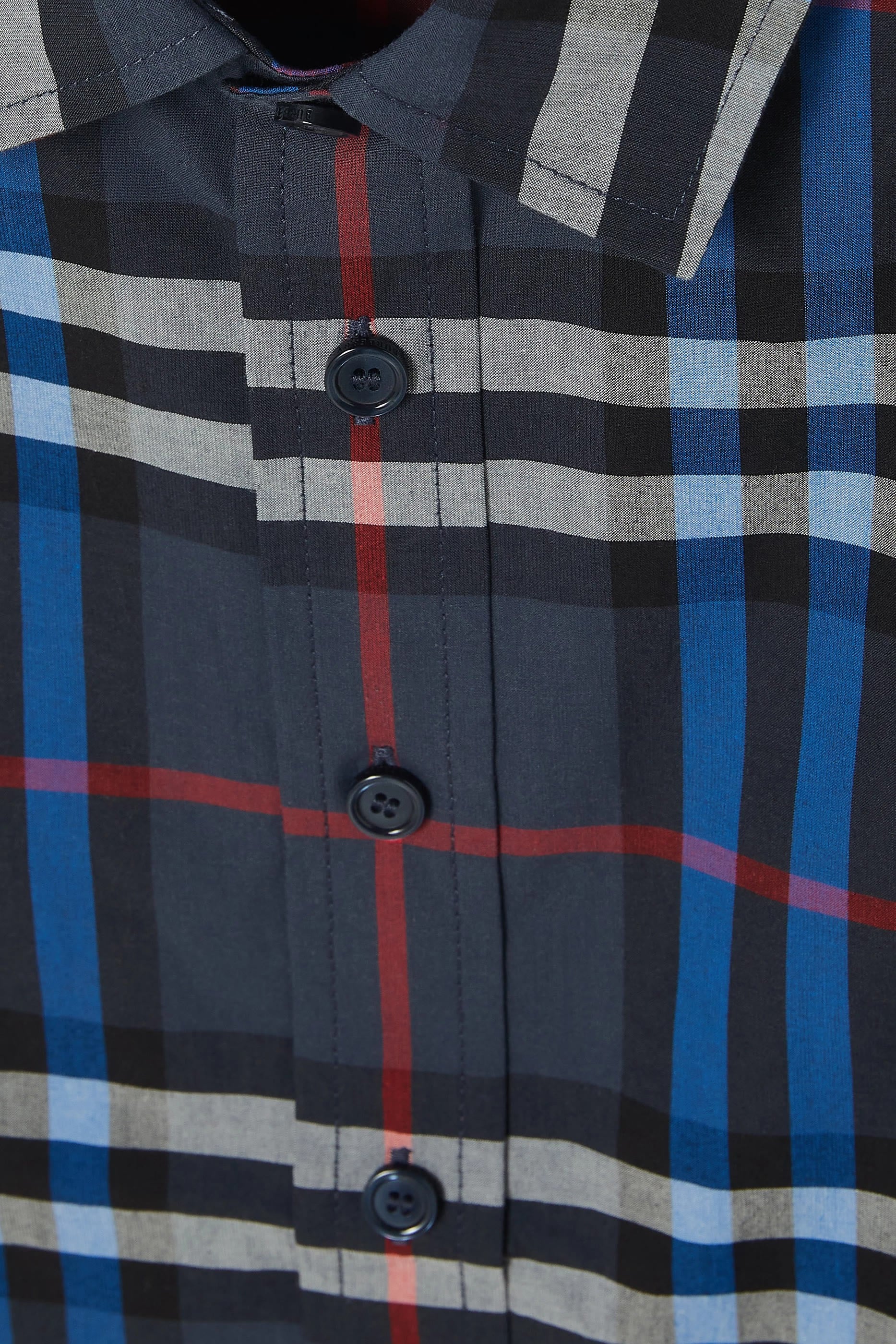 Kids Check Cotton Shirt 