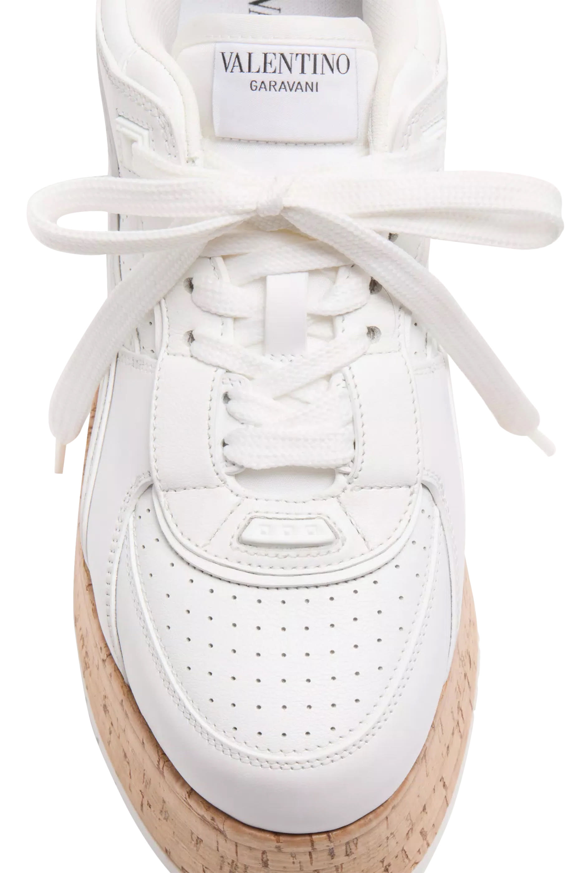 Freedots XL Calfskin and Cork Sneakers