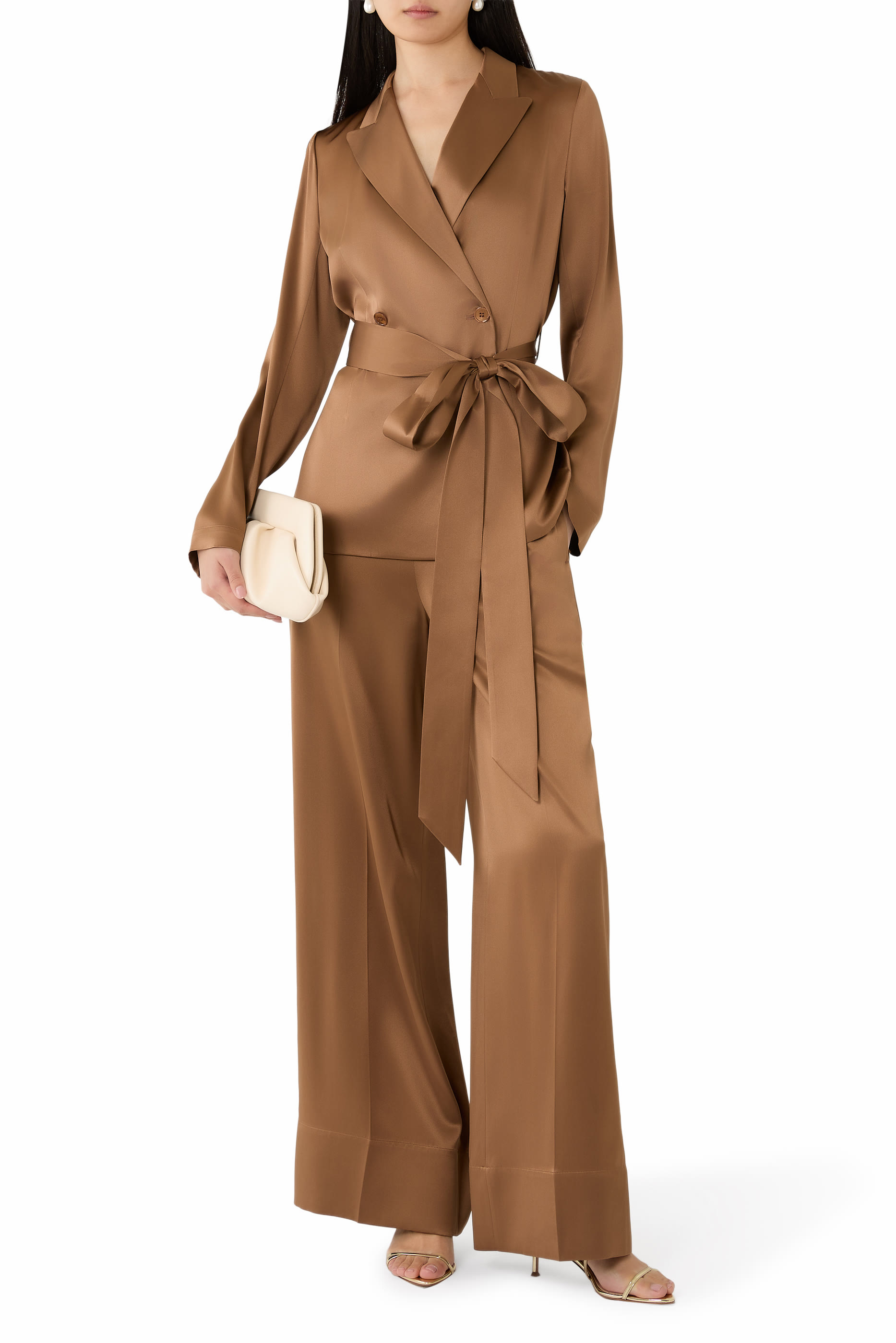 Archer Silk Satin Jacket