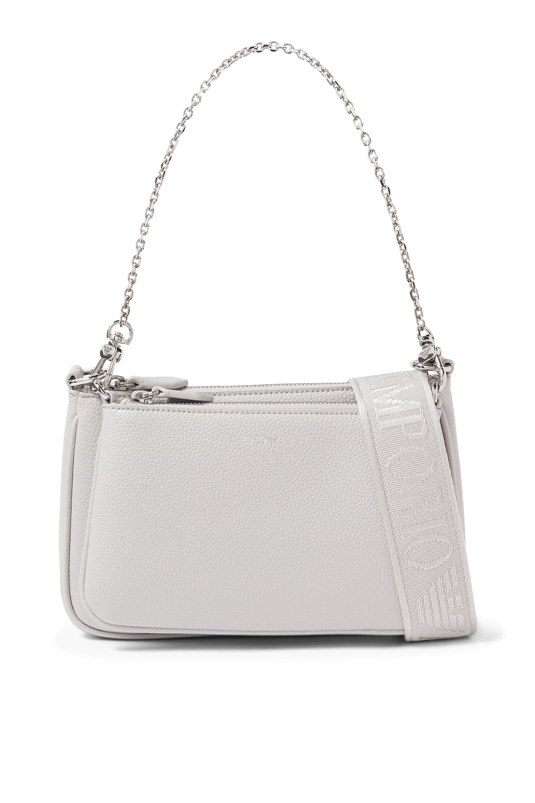 EA Text Logo Crossbody Bag