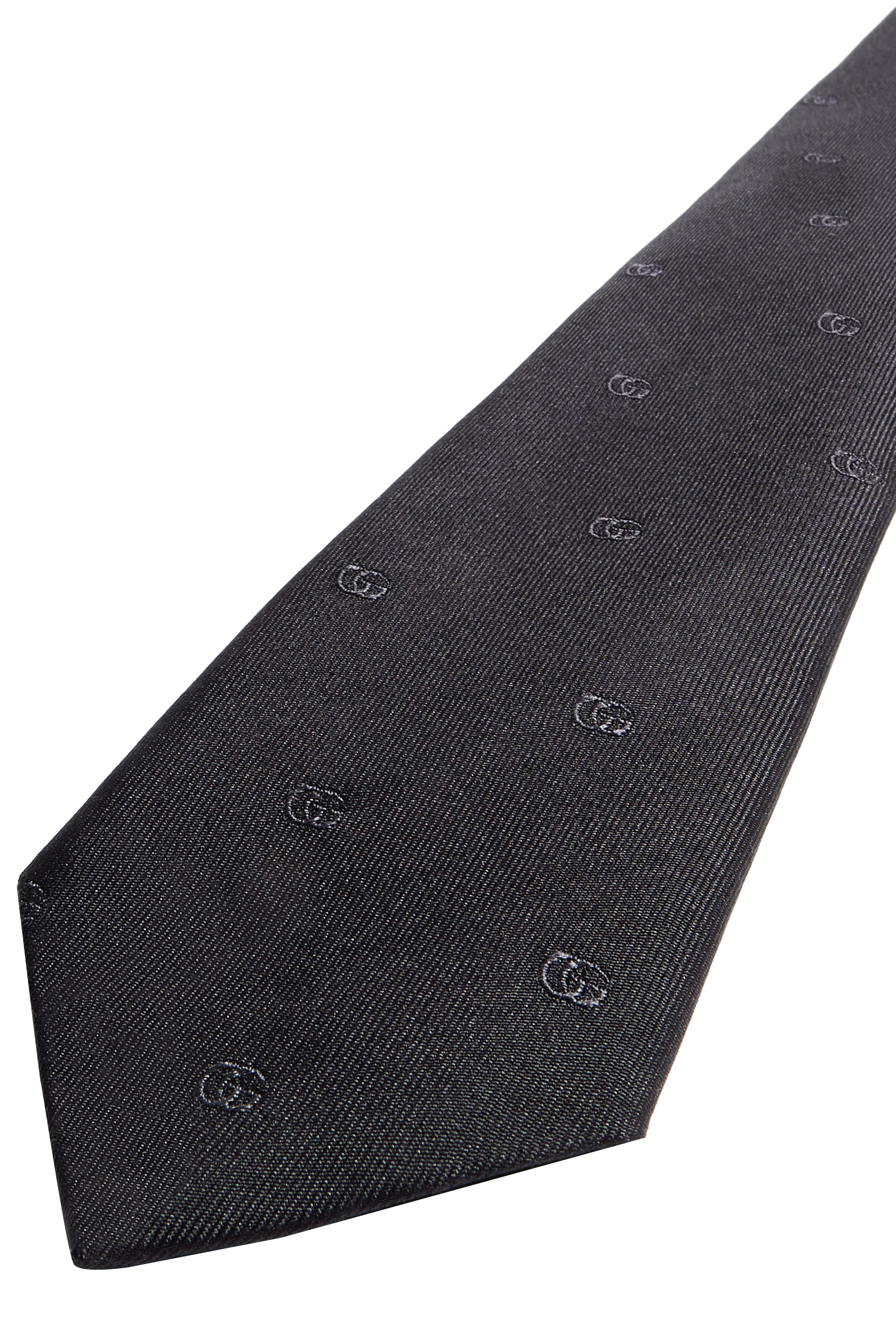 Double G Silk Jacquard Tie 
