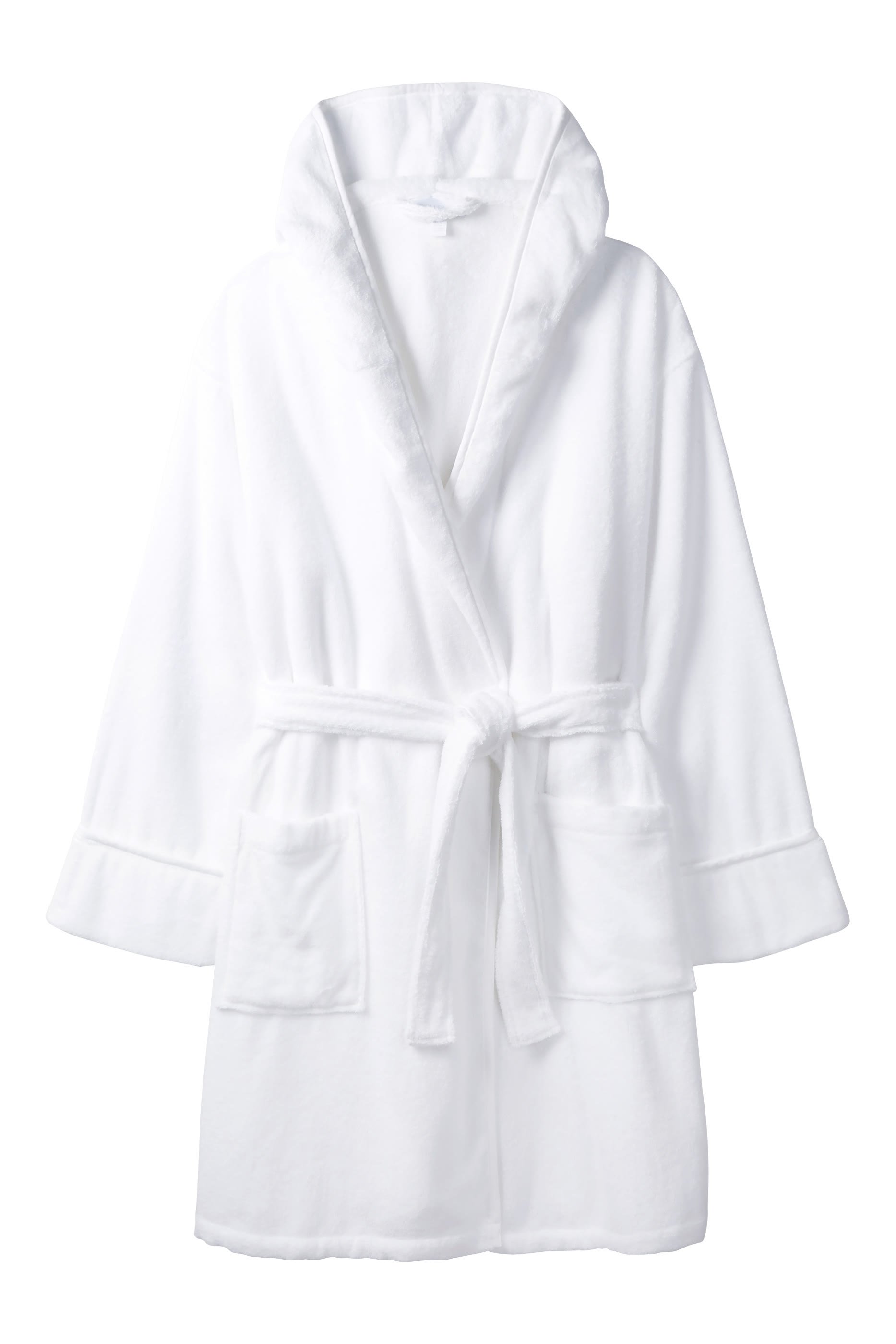 Hydrocotton Short Hooded Robe