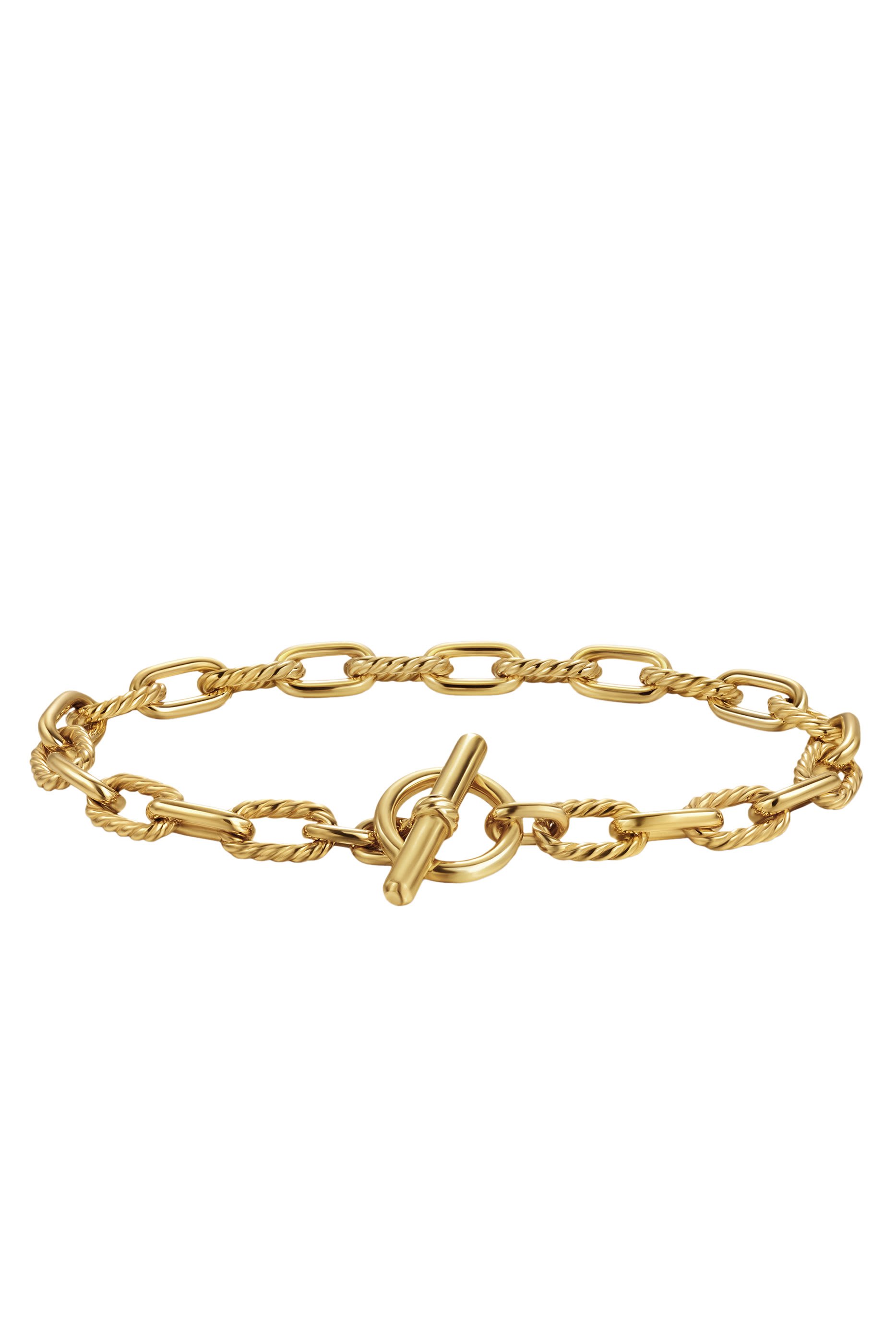 Madison® Toggle Chain Bracelet, 18K Yellow Gold