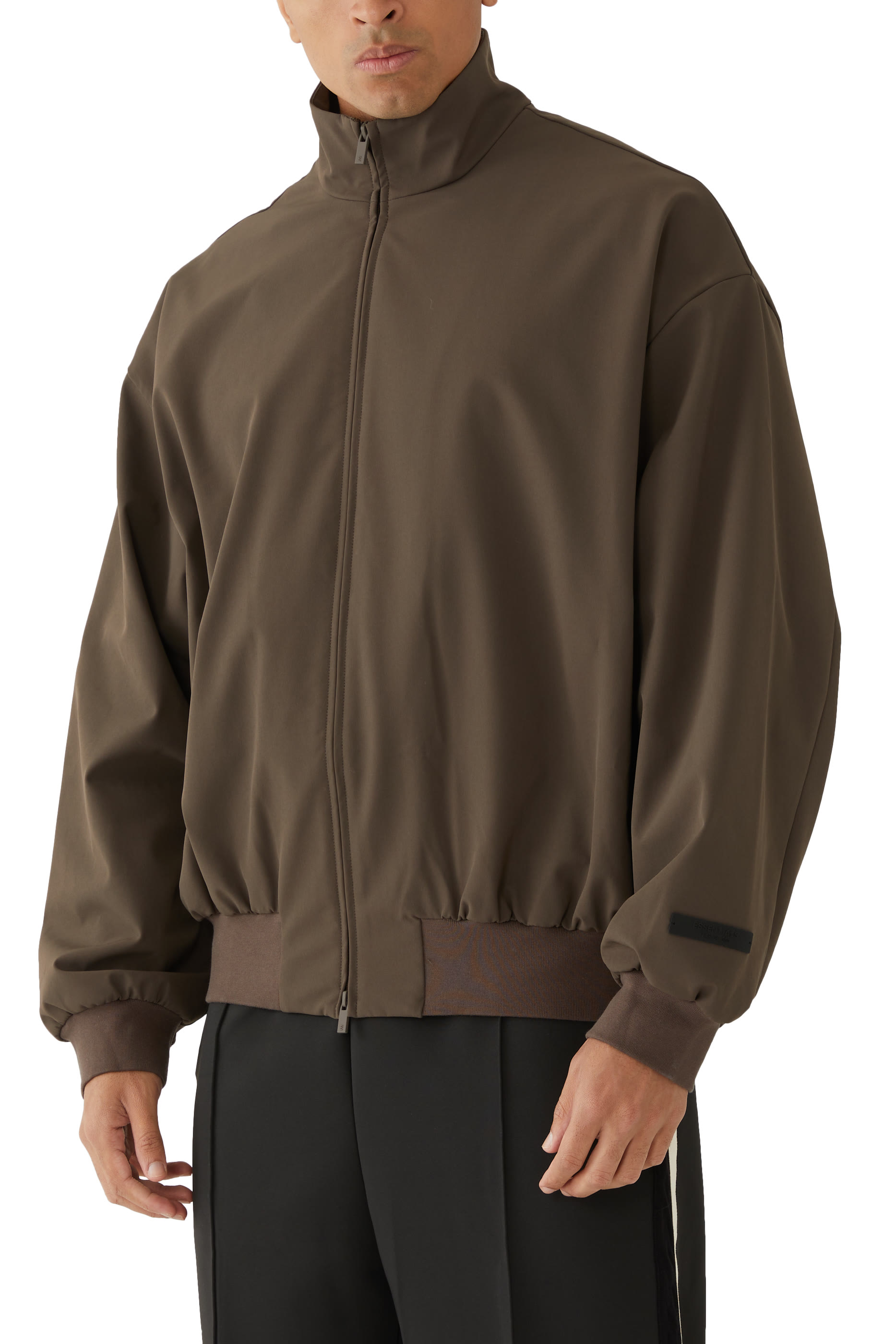 Bonded Nylon Hooded Bomber