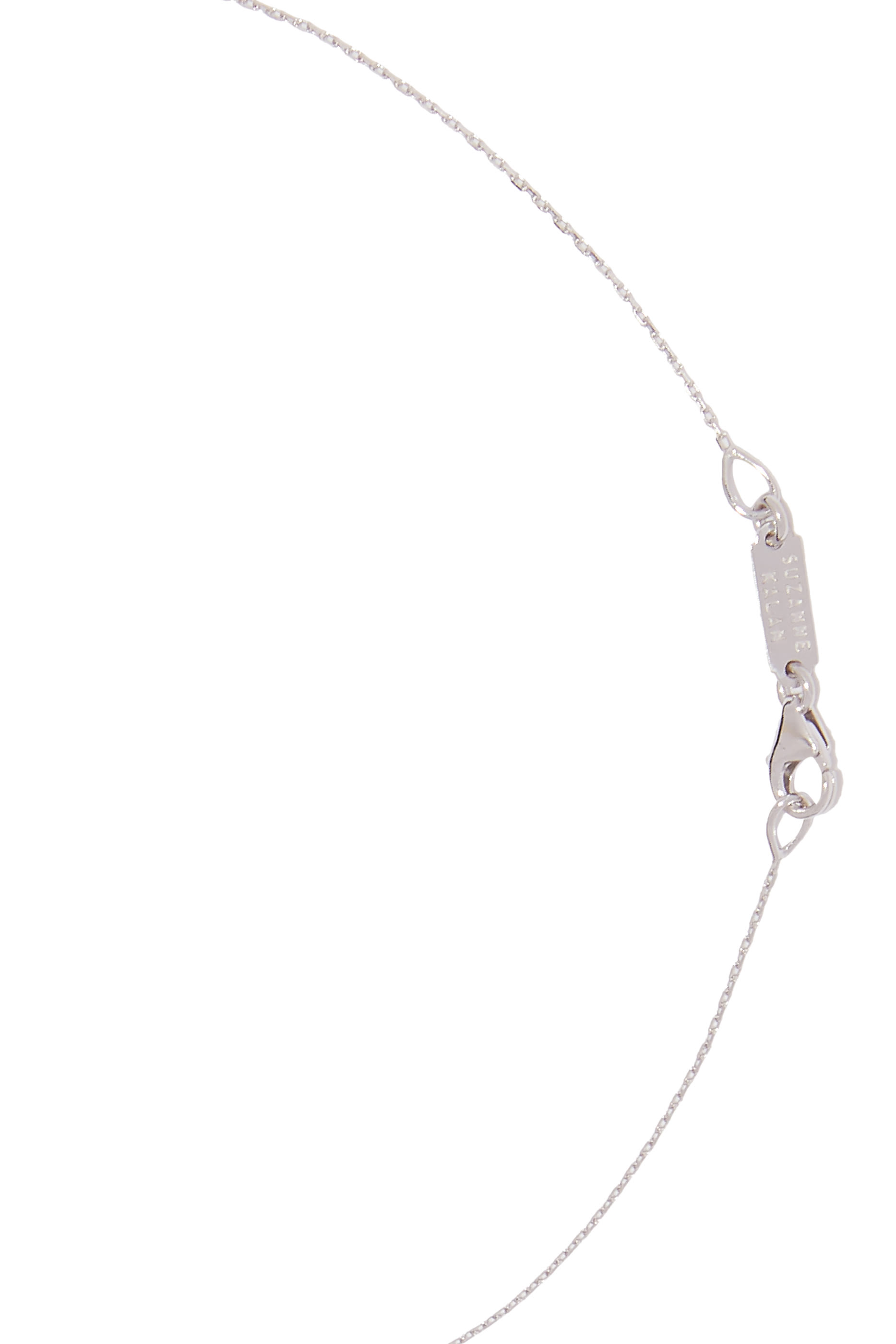 White Diamond Cascade Fireworks Necklace