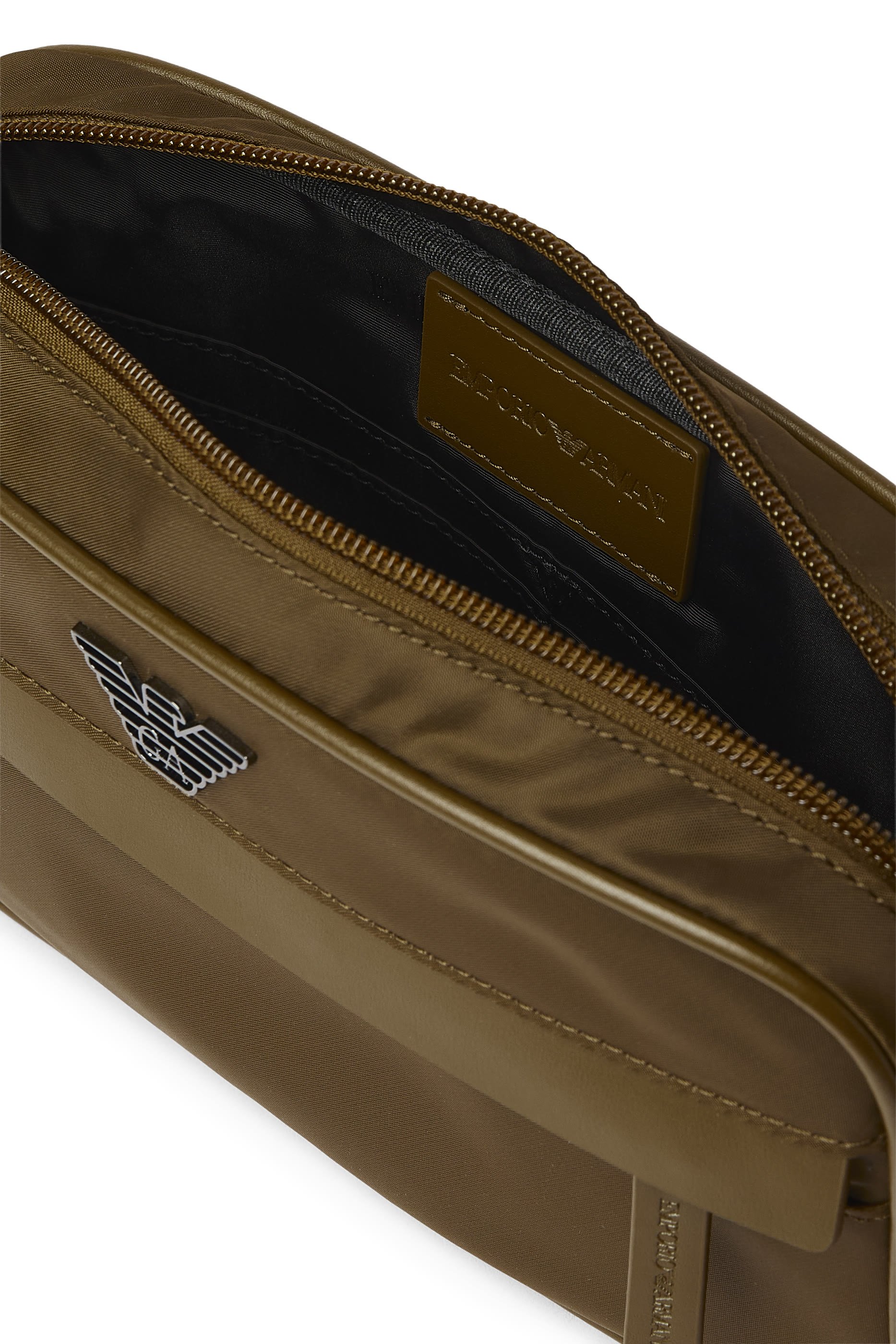 Metal Eagle Logo Nylon Beauty Case