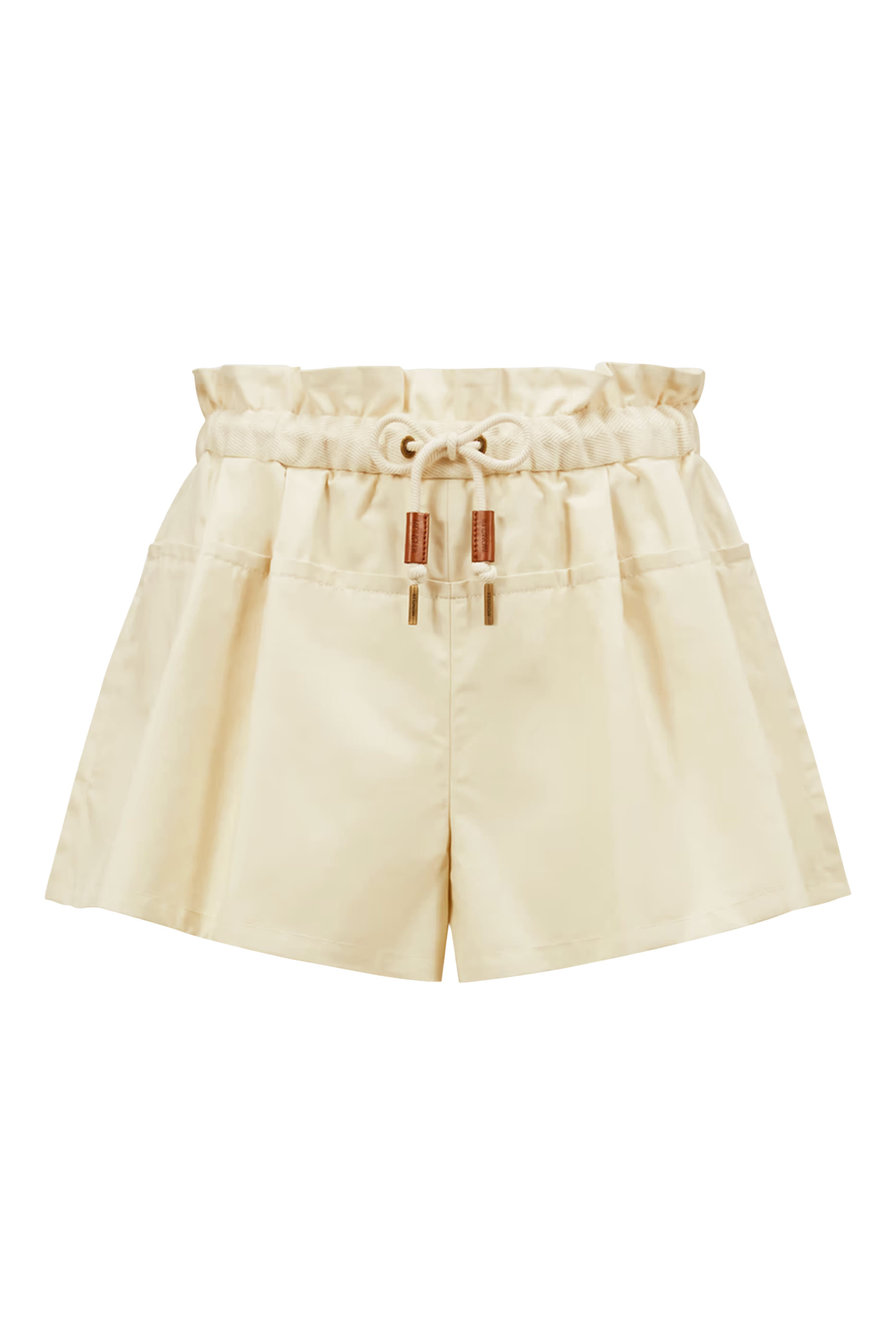 Flare Twill Shorts