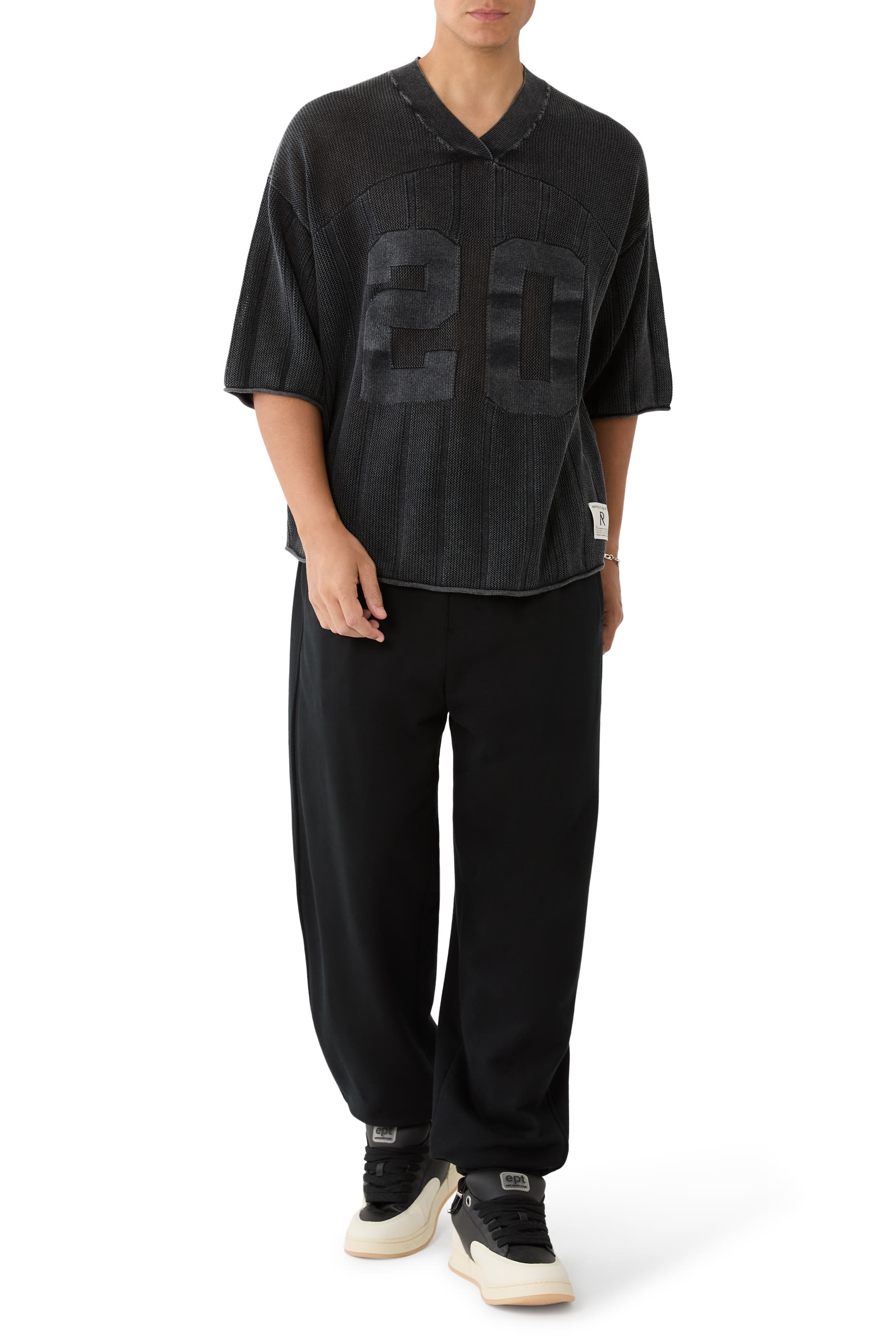 Knitted Varsity Jersey