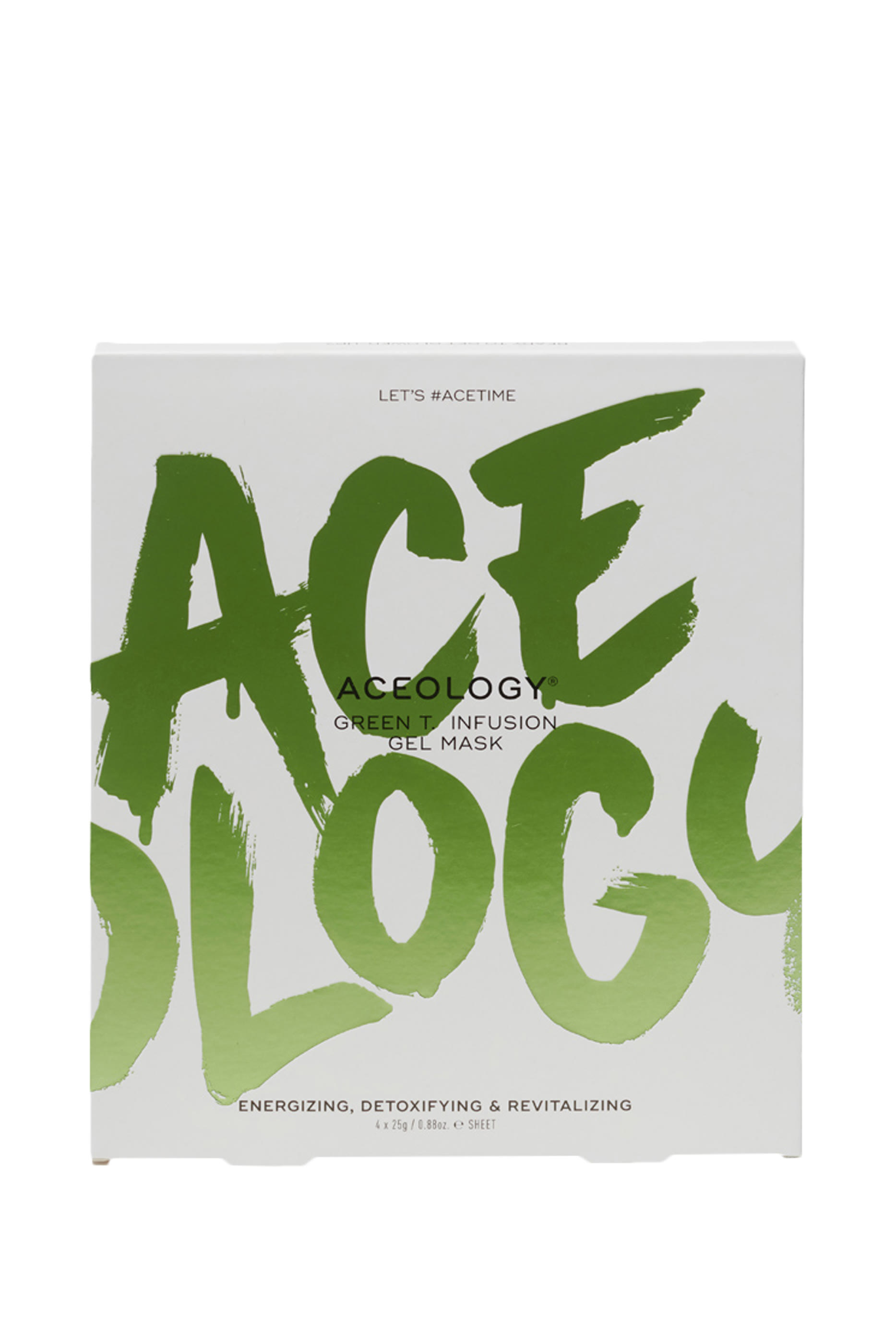 Green T. Infusion Gel Mask, Pack of 4