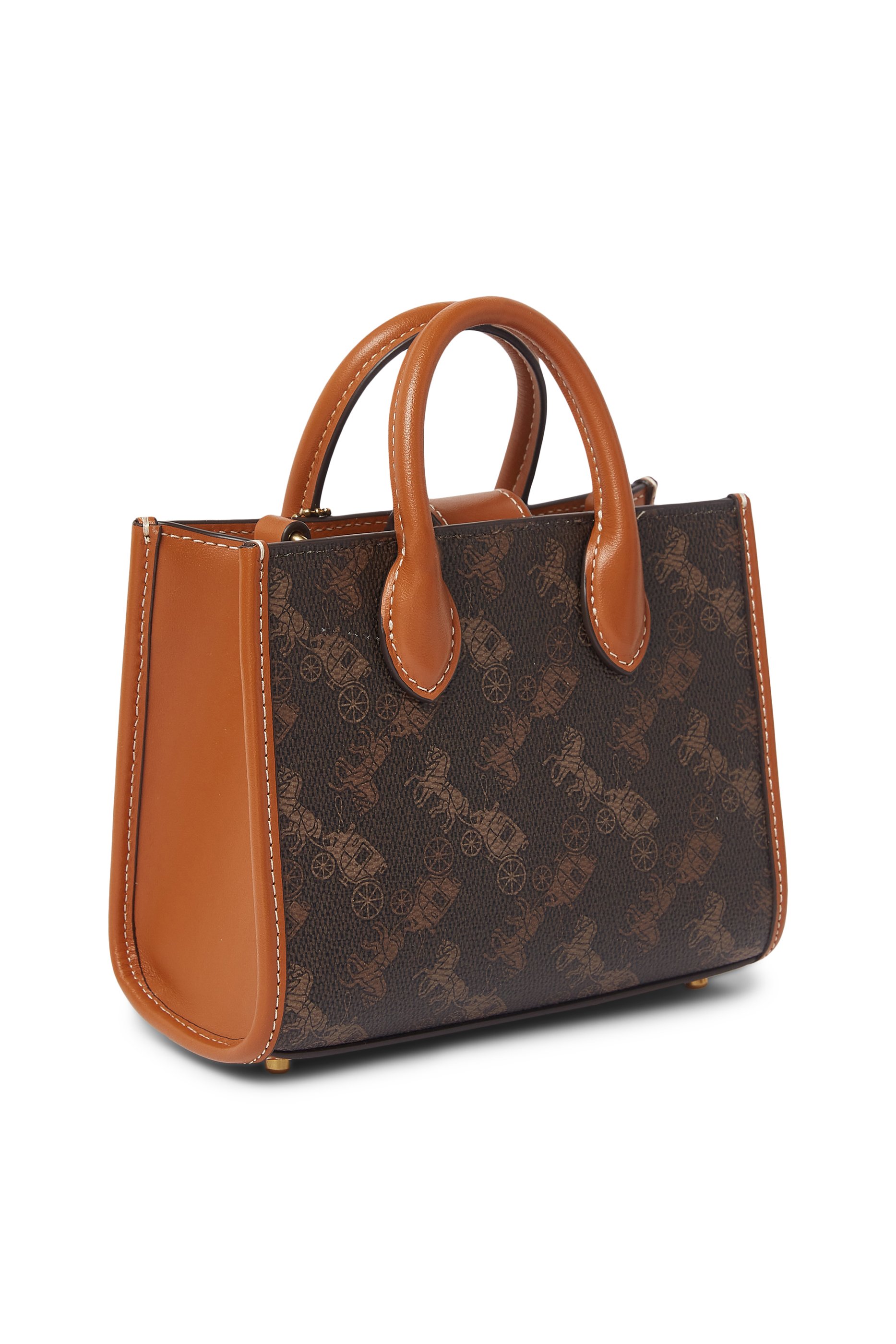 Ace 17 Tote Bag with Horse and Carriage Print