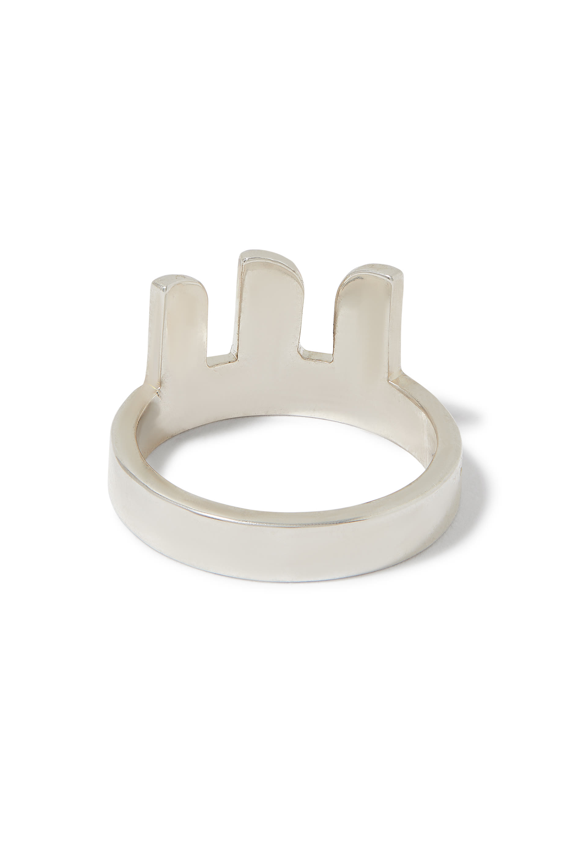 S Ring, Sterling Silver