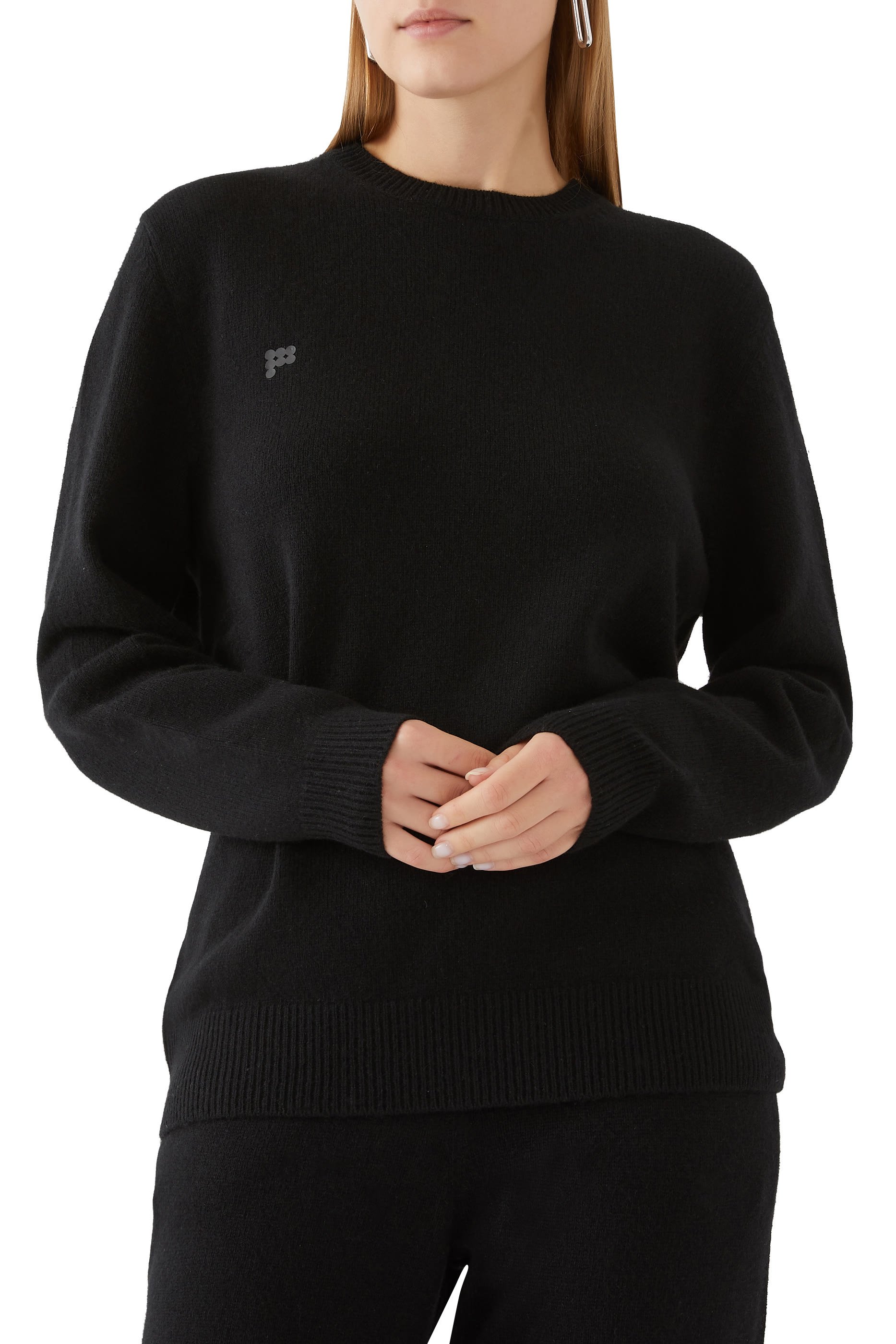 Recycled Cashmere Crewneck Sweatshirt