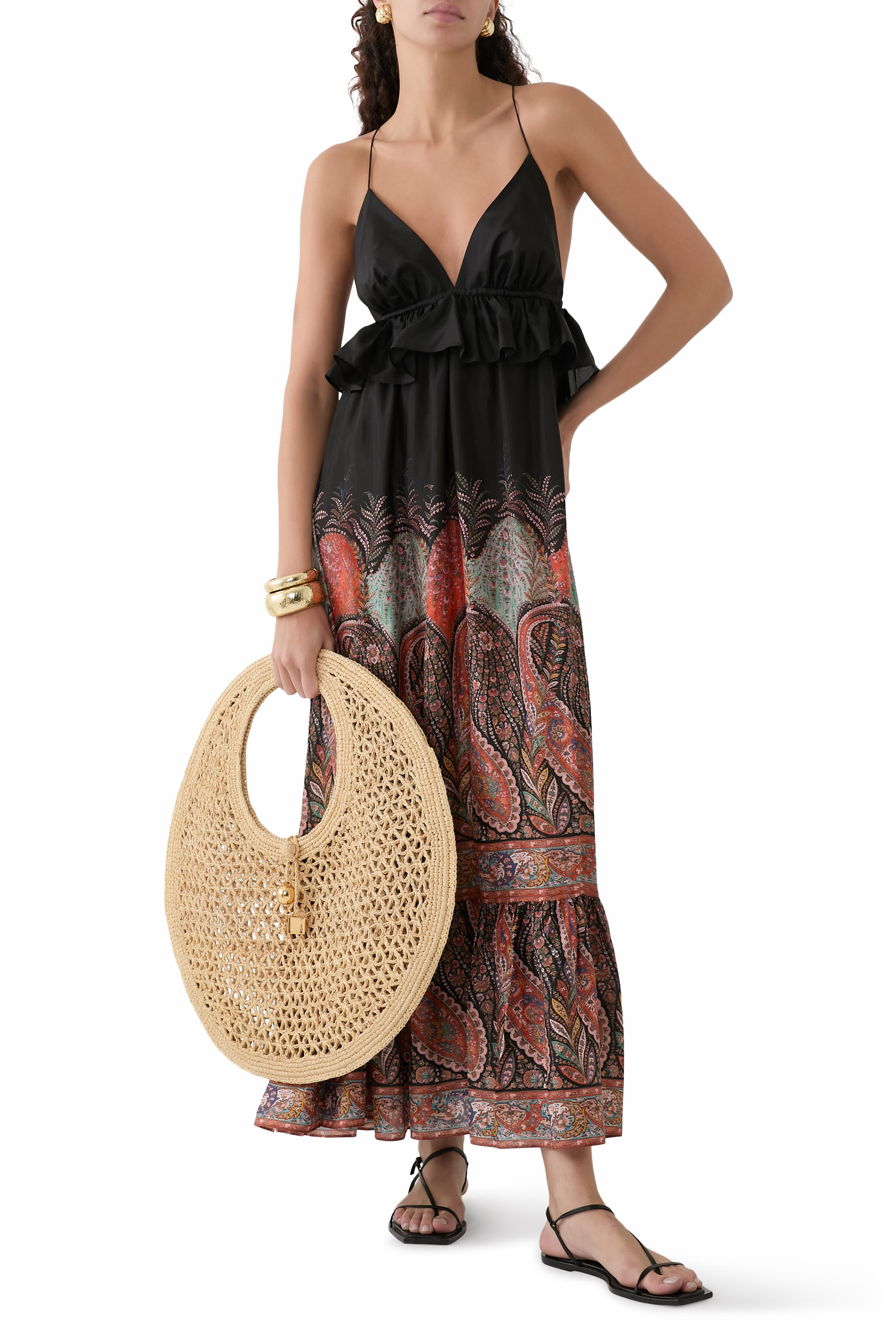 Rhiannon Ruffle Maxi Dress