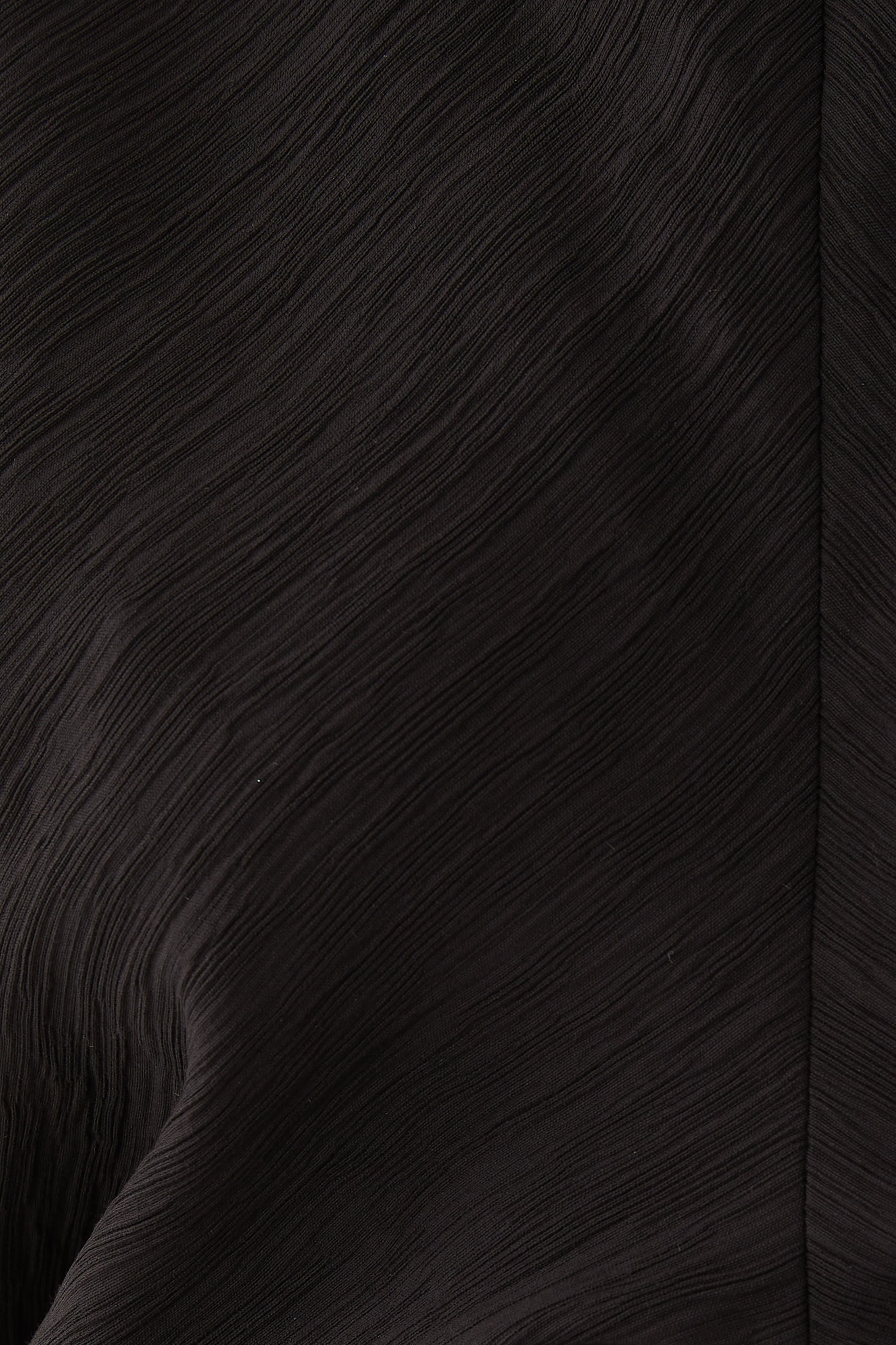 Slouch Waist Crinkled Dress