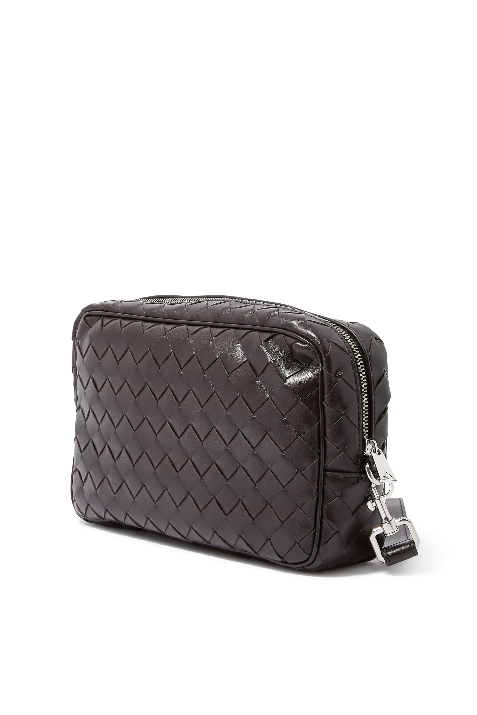 Intrecciato Pouch With Wristlet