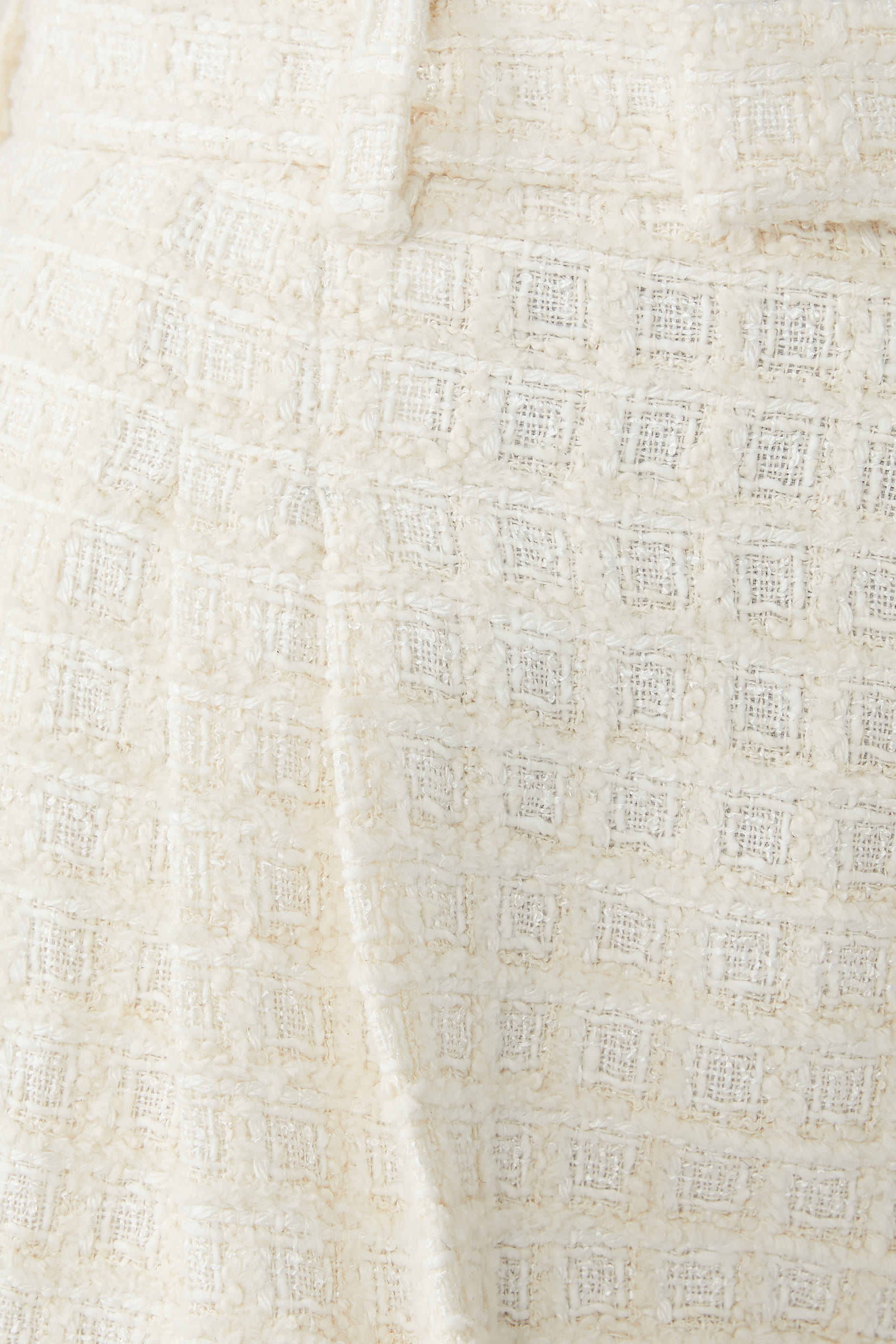 Tweed Wide-Leg Pants