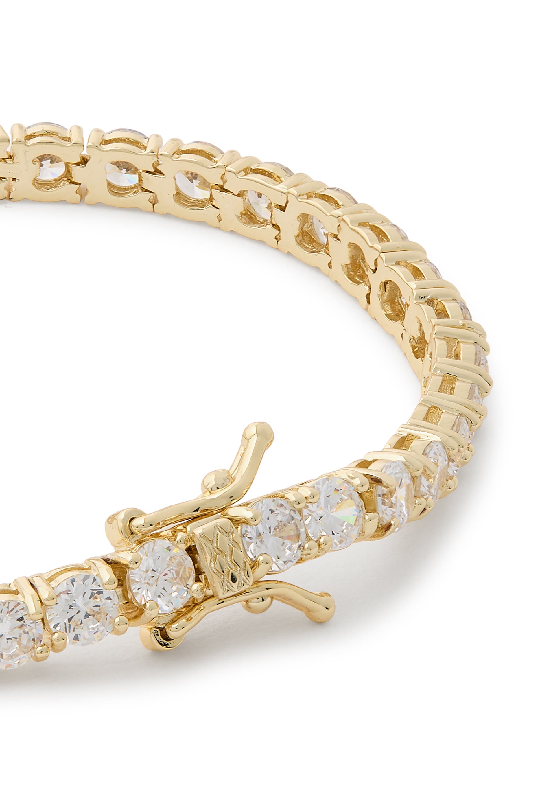 Round Classic Tennis Bracelet 