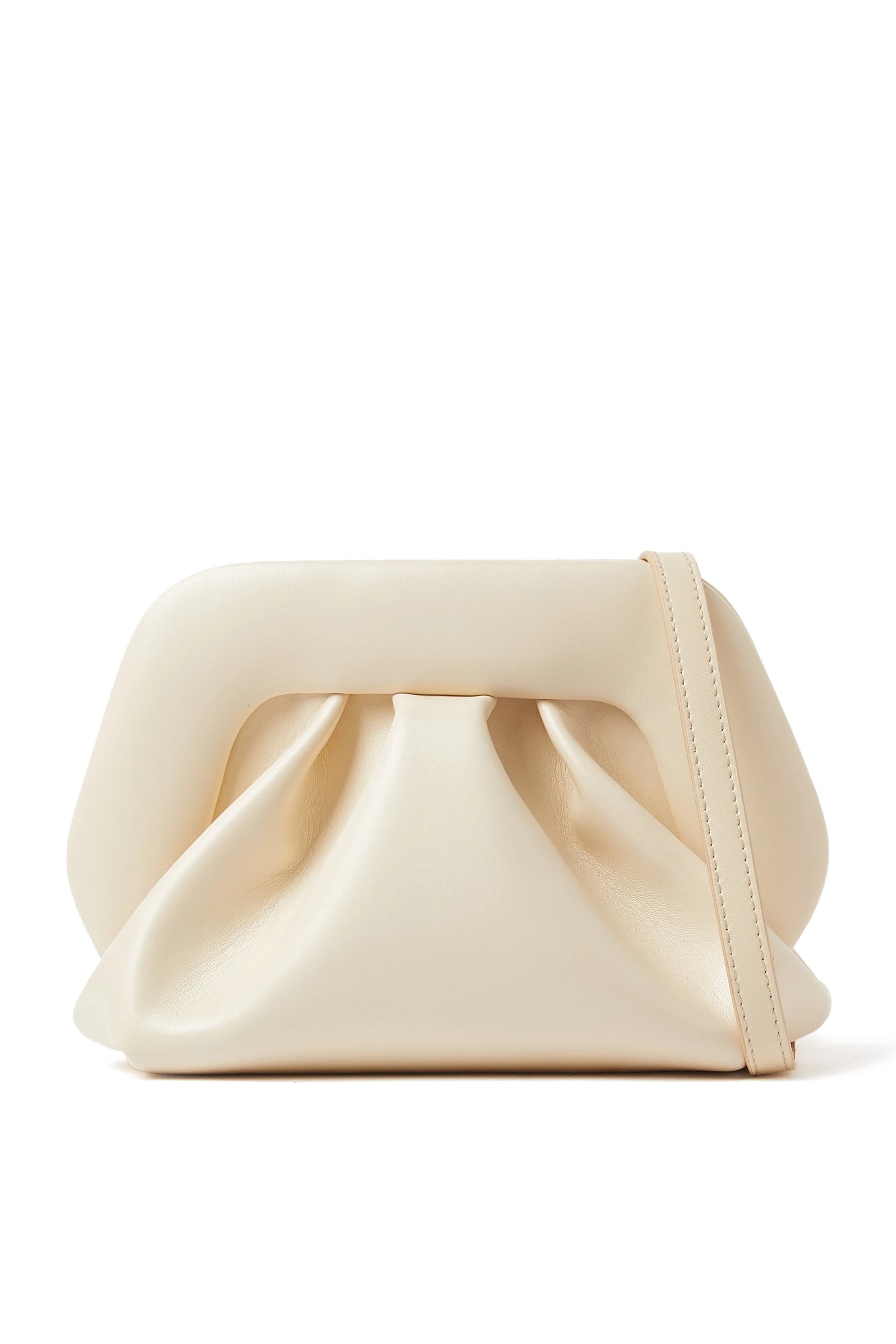 Tia Vegan Fabric Shell Clutch
