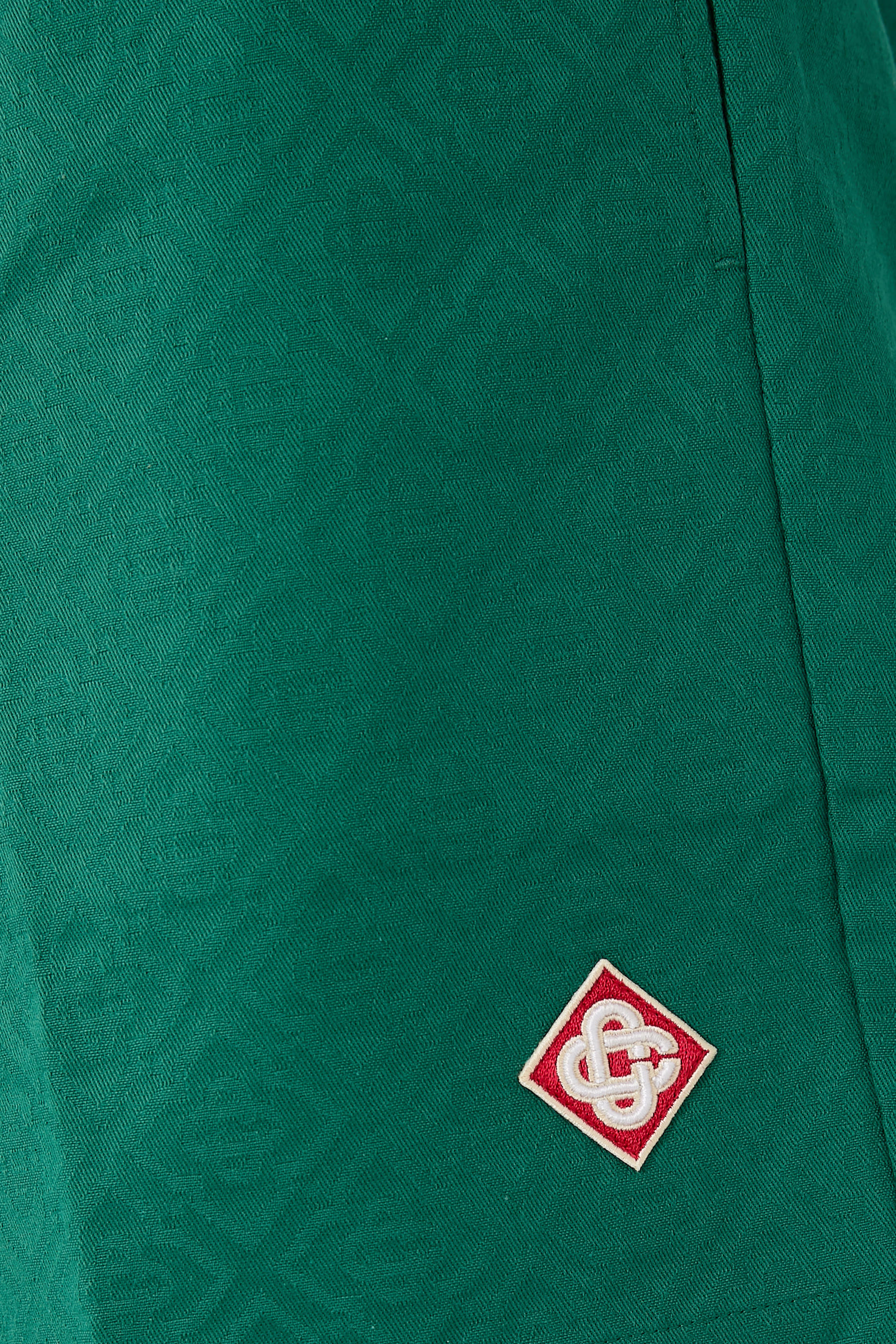 Cotton Monogram Jacquard Shorts