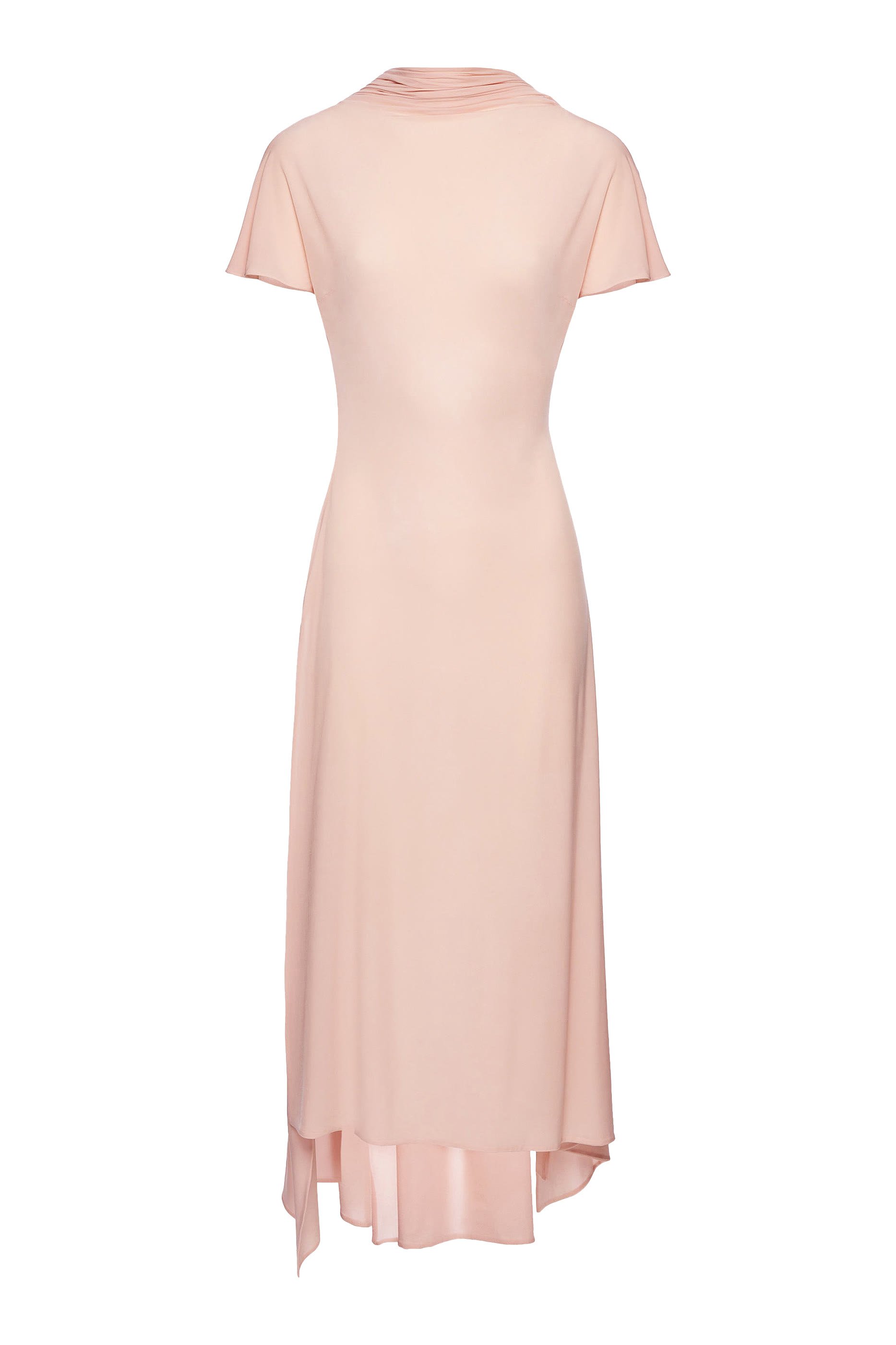  Midi Dress with Scarf Detail