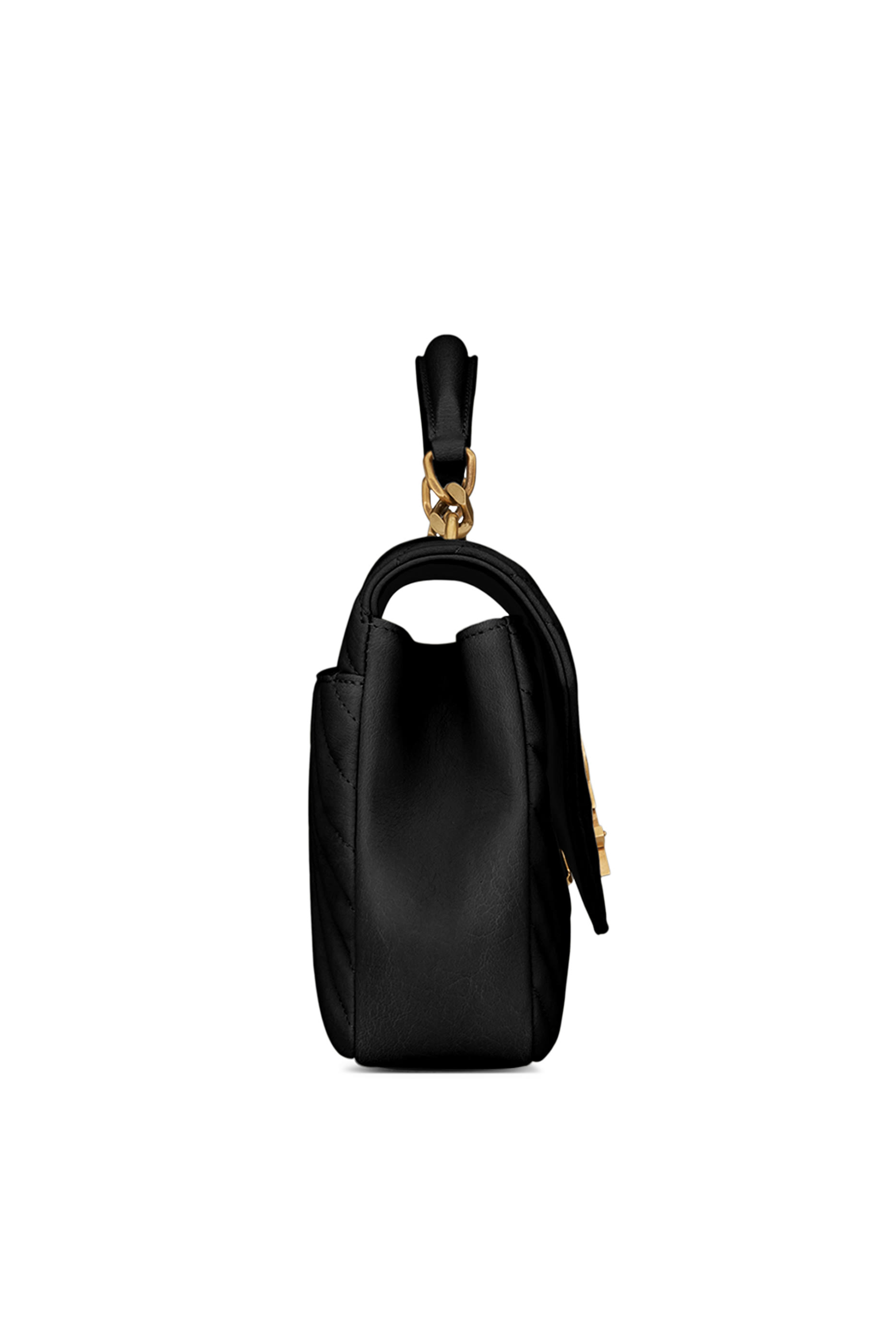 College Medium Bag in Quilted Leather 