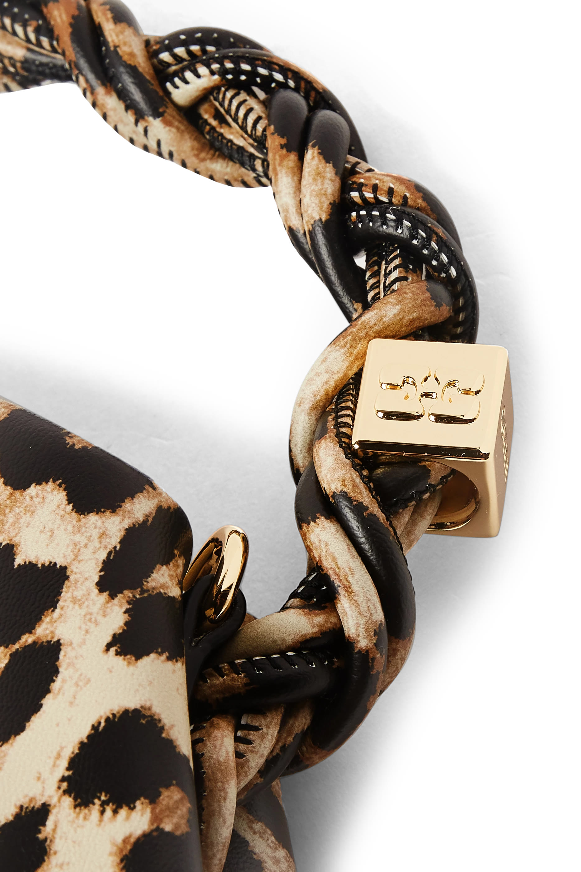 Mini Bou Leopard Print Bag