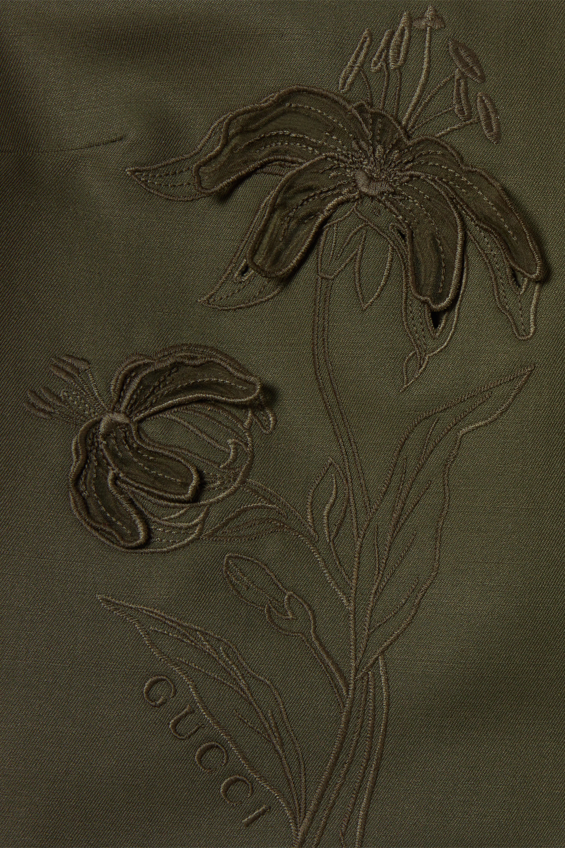 Wool Mohair Embroidered Top