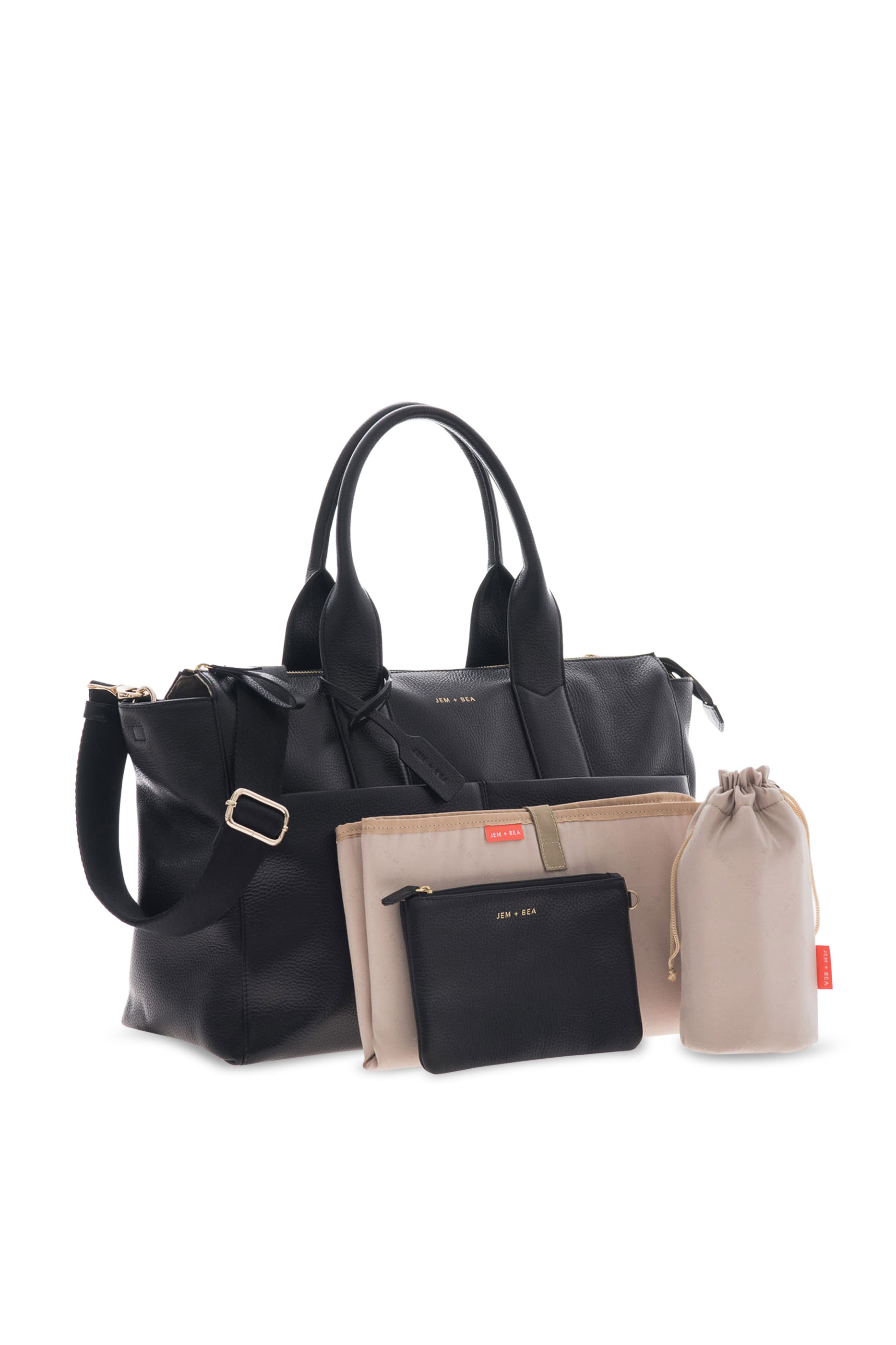 Jemima Leather Changing Bag