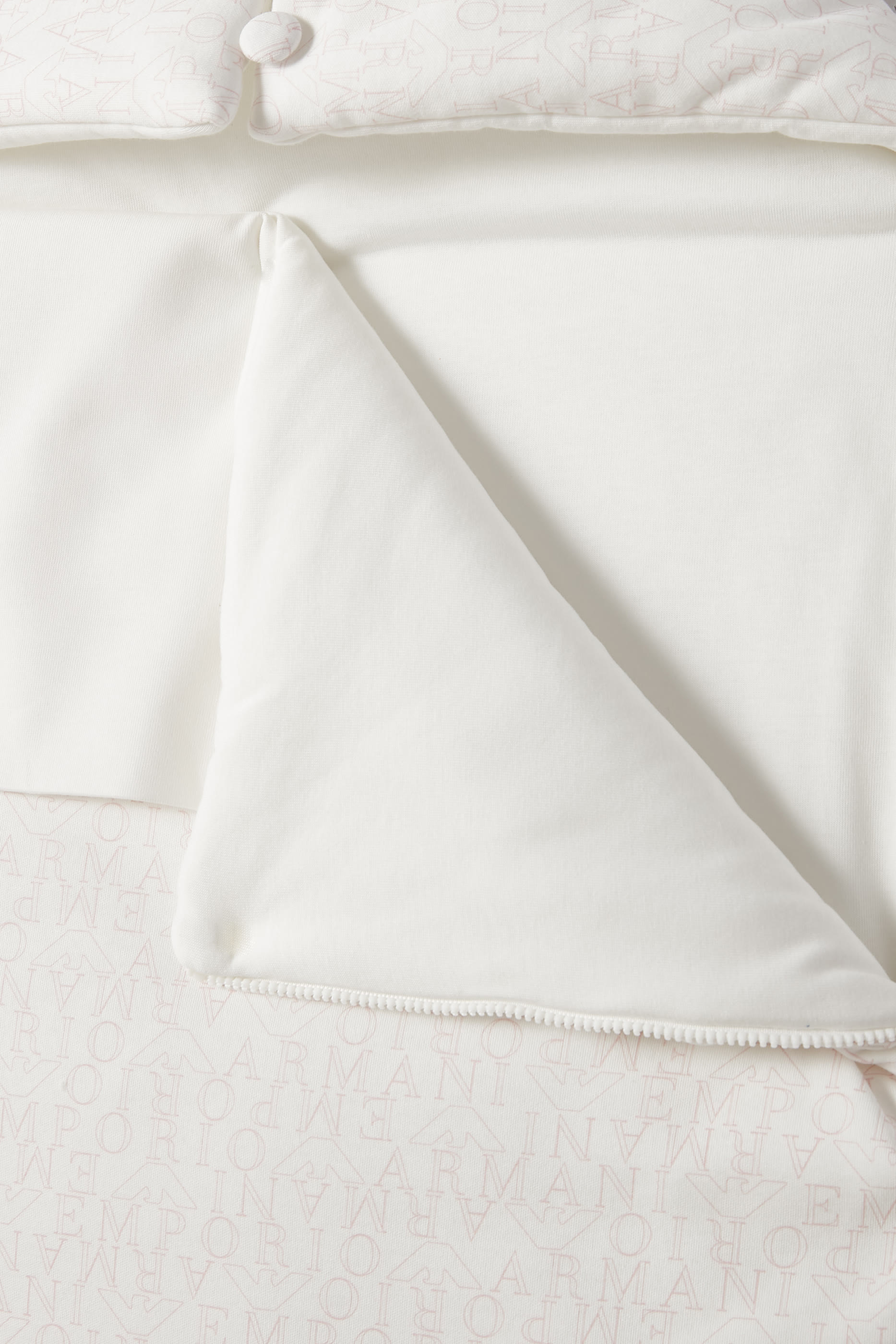 Kids All-Over EA Text Logo-Printed Sleeping Bag