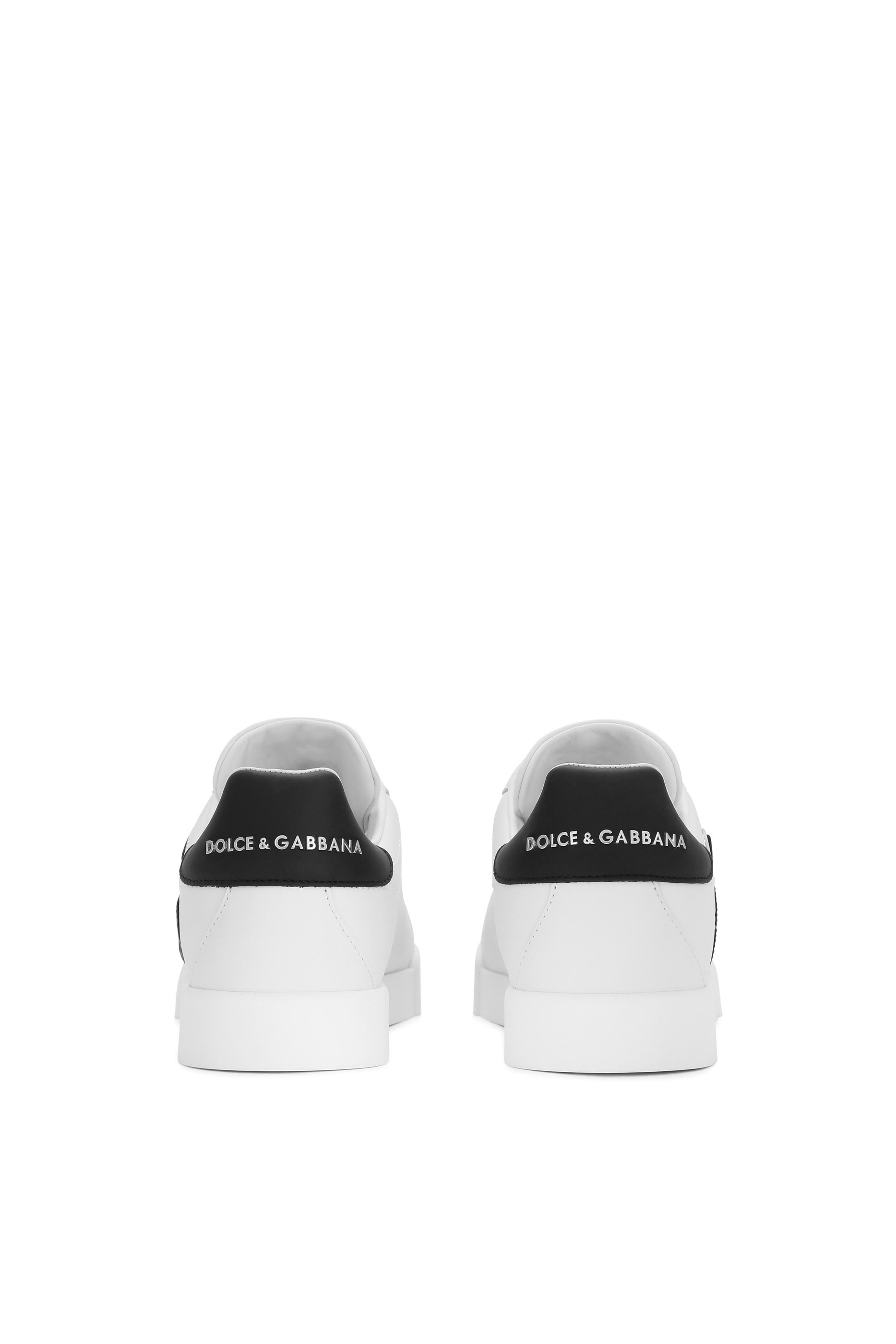 DG Logo Calfskin Portofino Sneakers