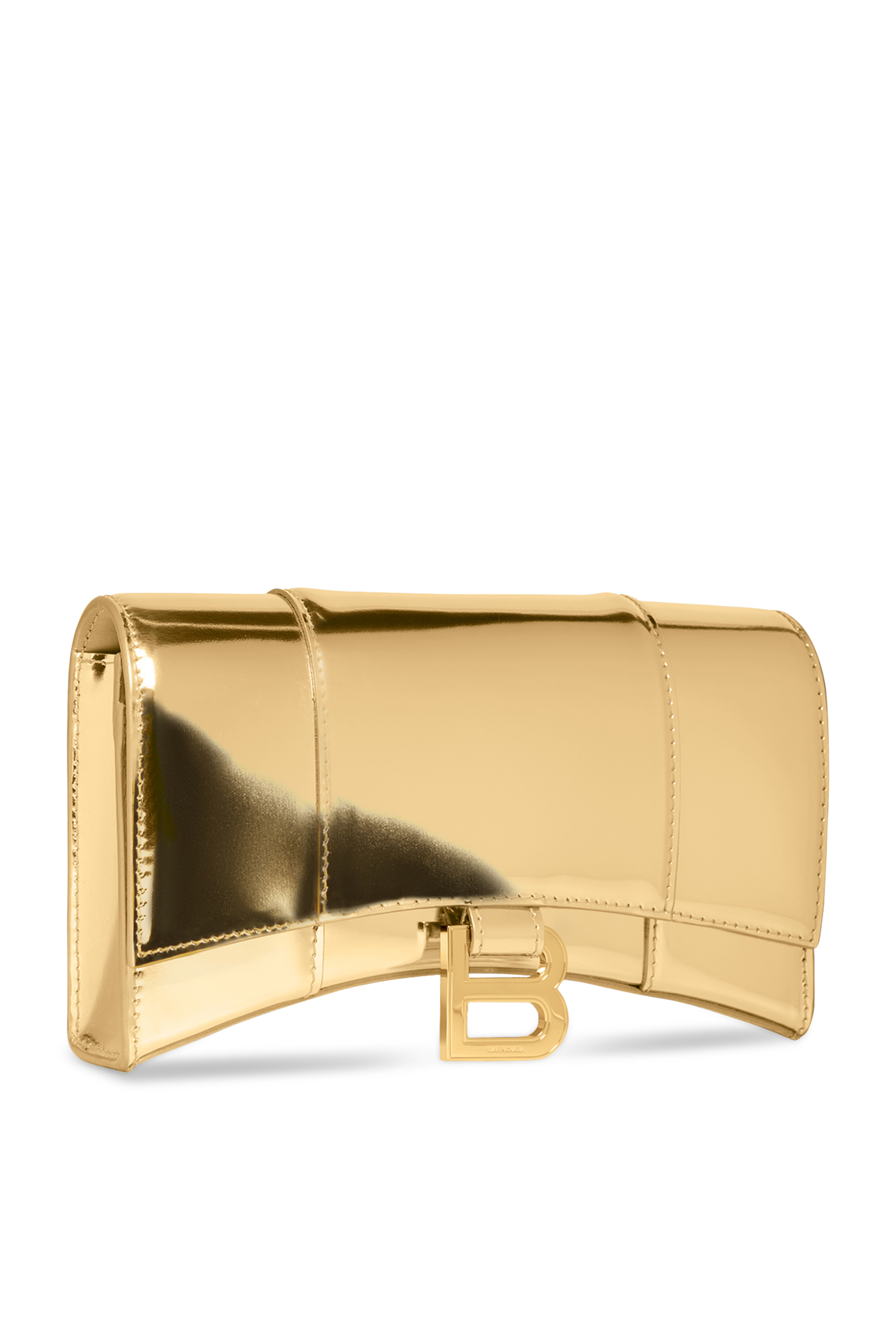 Hourglass Mirror Chain Wallet