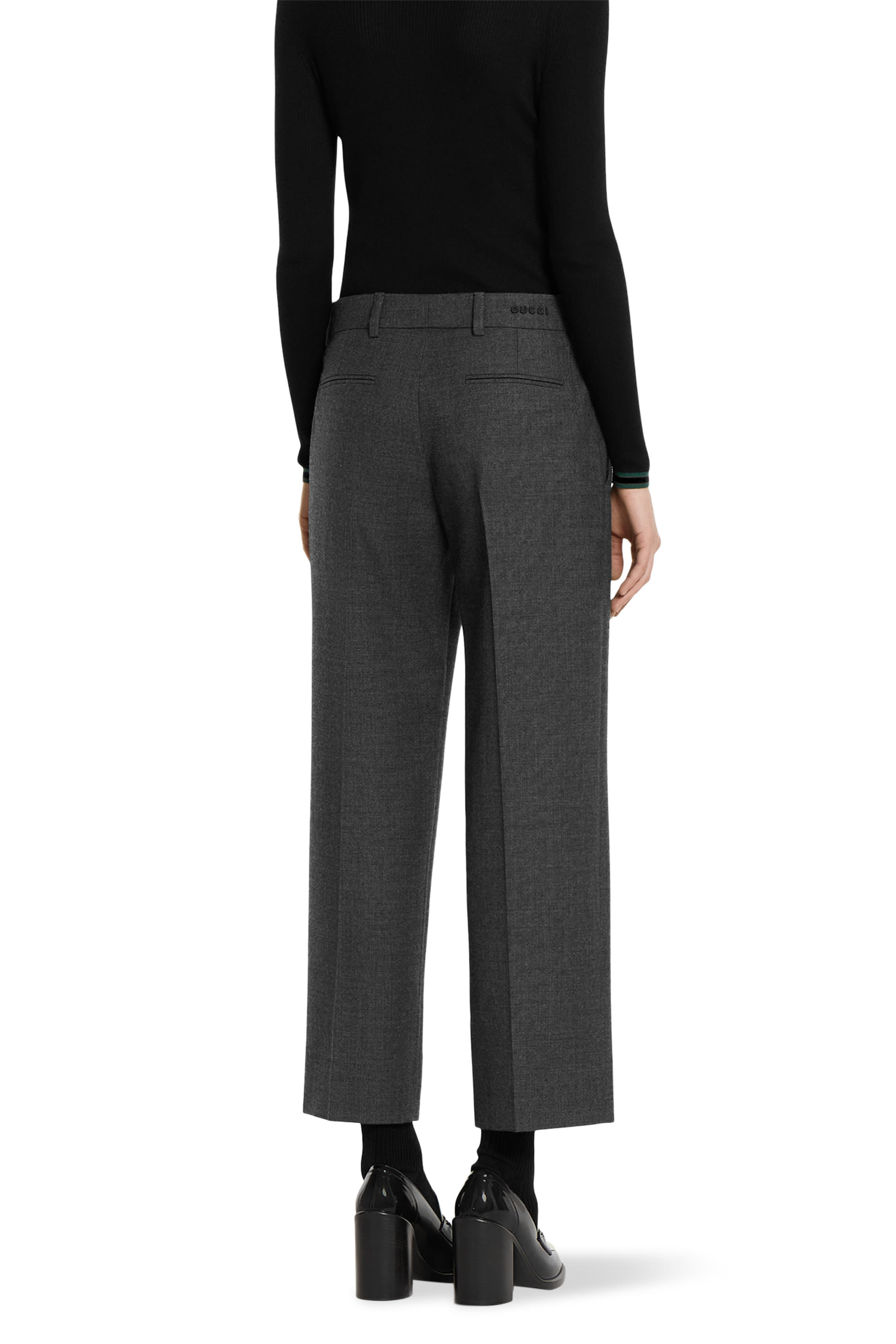 Wool Grisaille Pants 