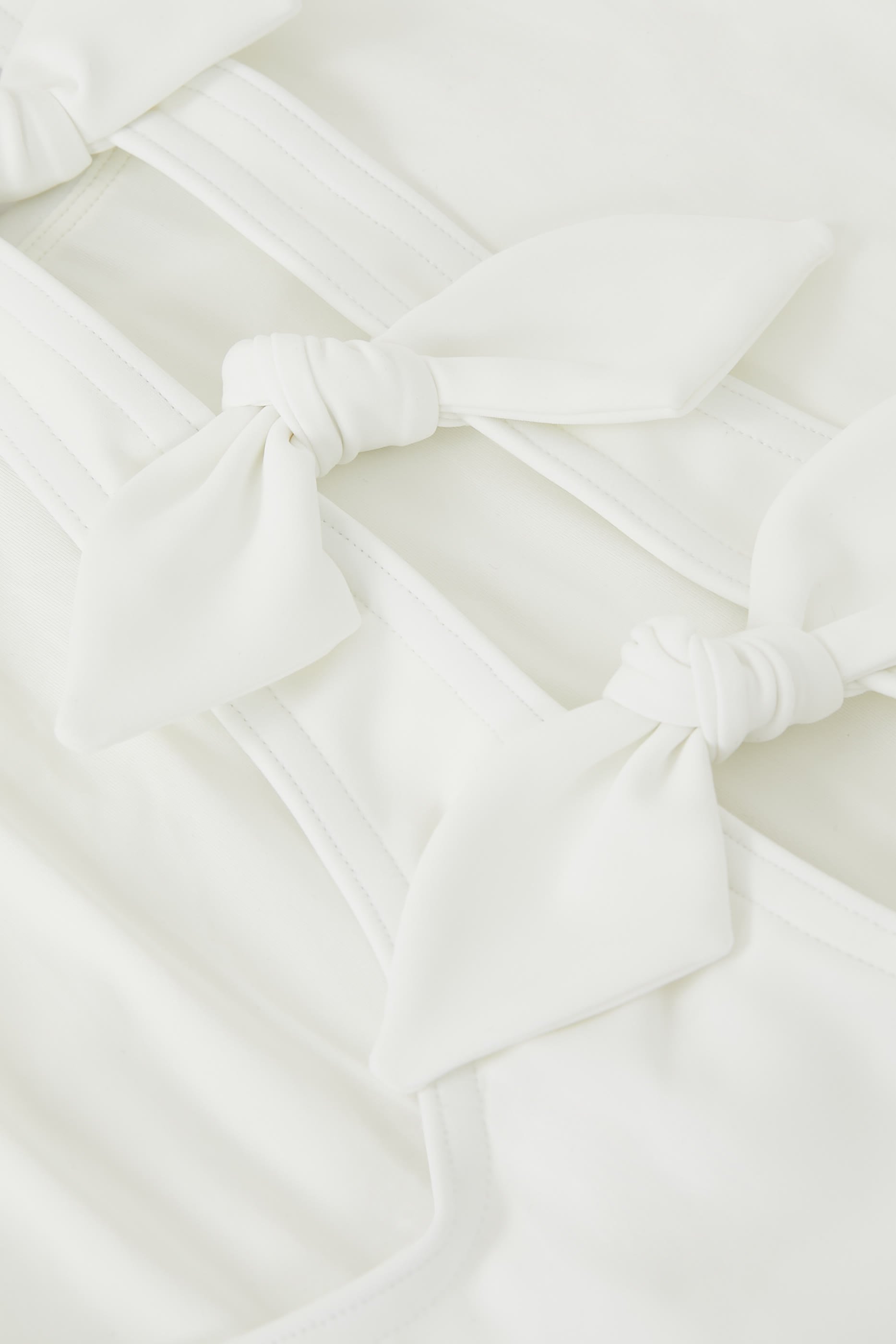 Everley Scoop Bow Swimsuit