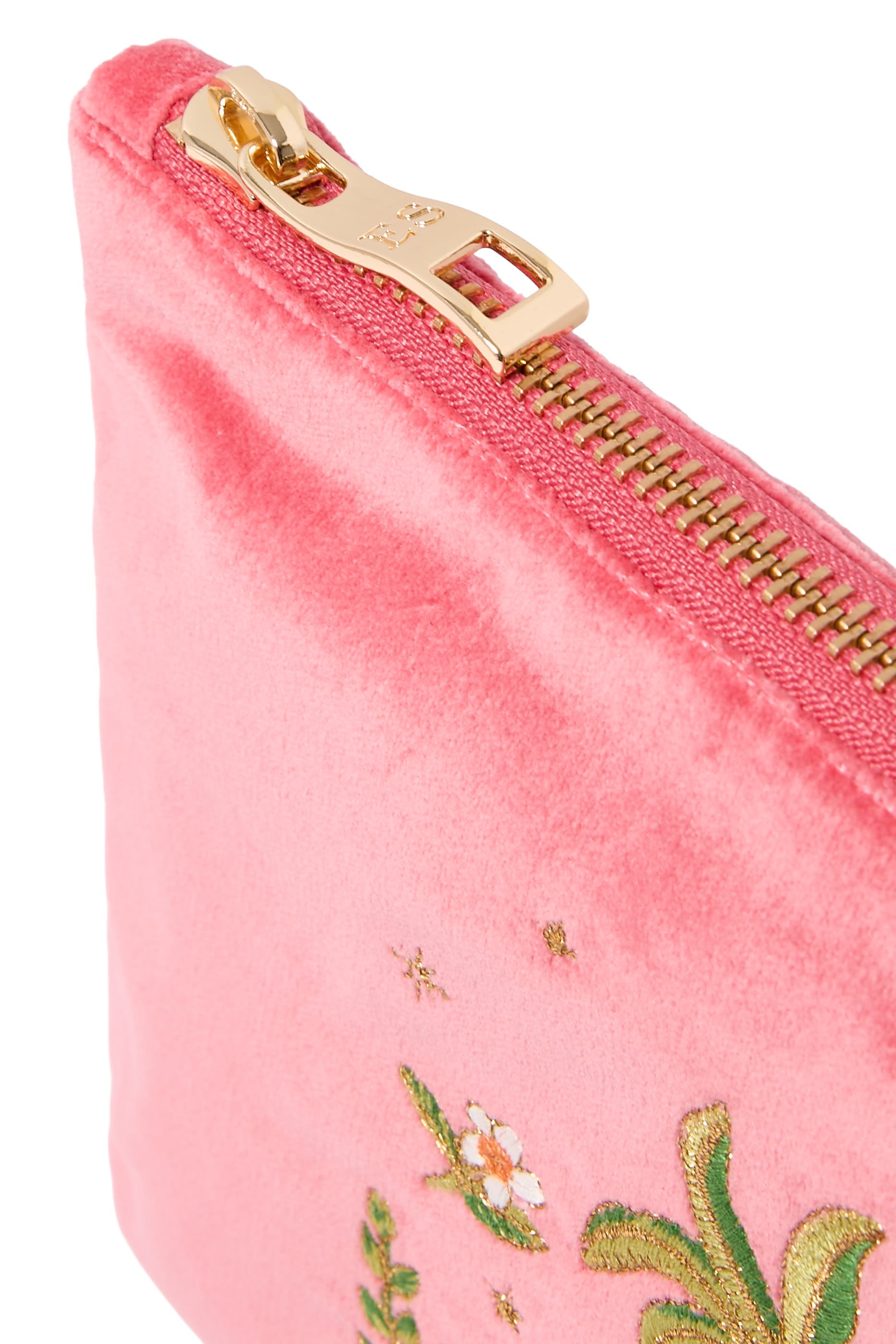 Wild Zebra Palm Mini Pouch