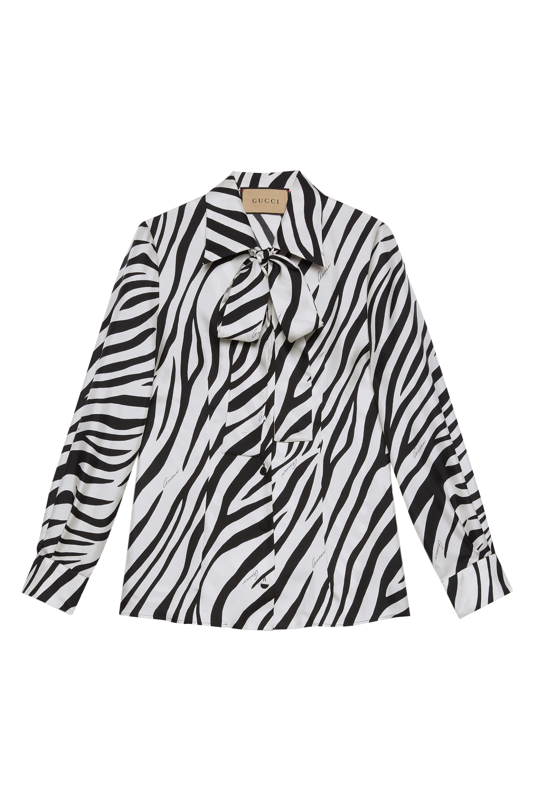 Zebra Tie Shirt