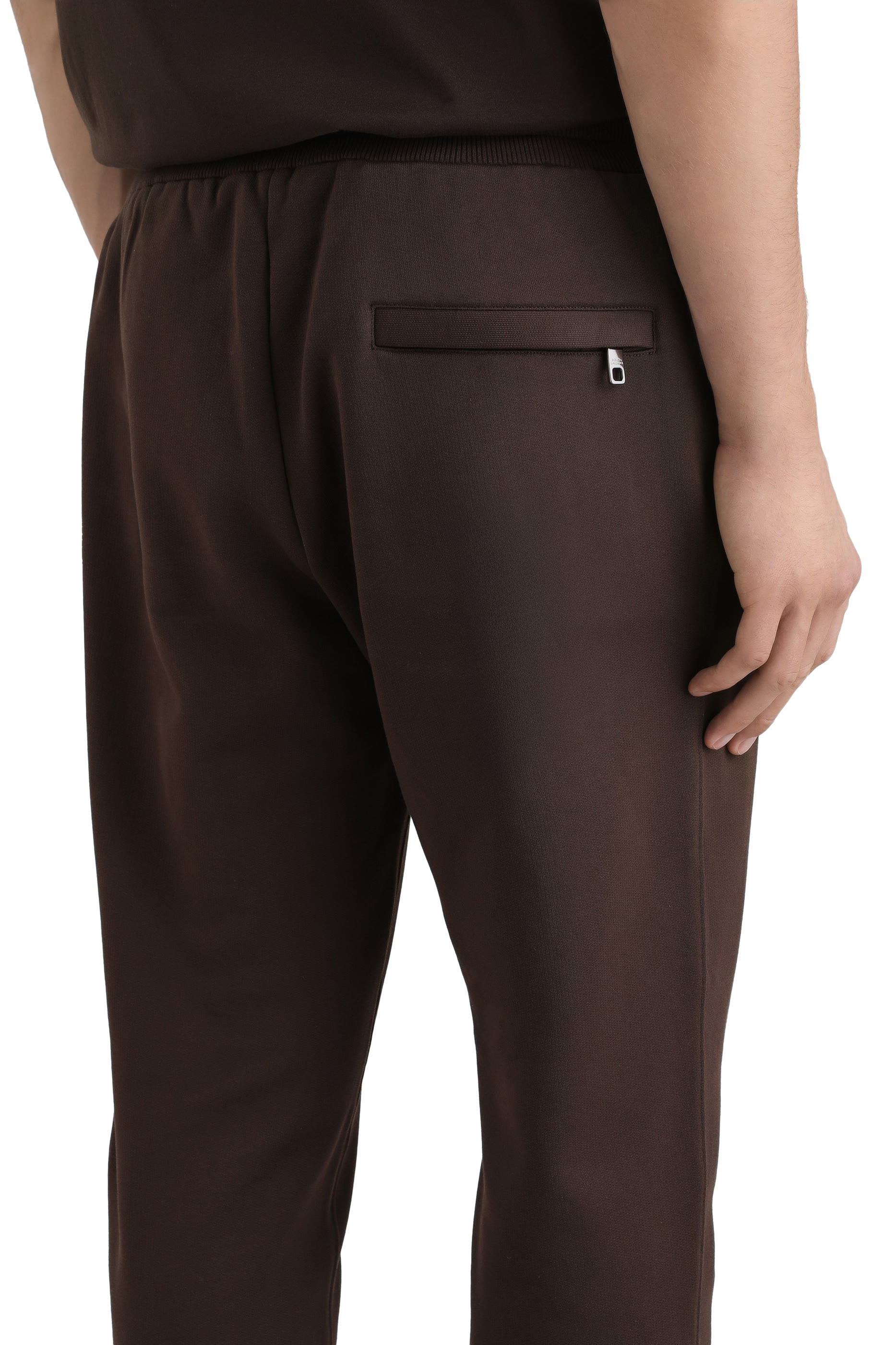 Heraldic Patch Jersey Trousers