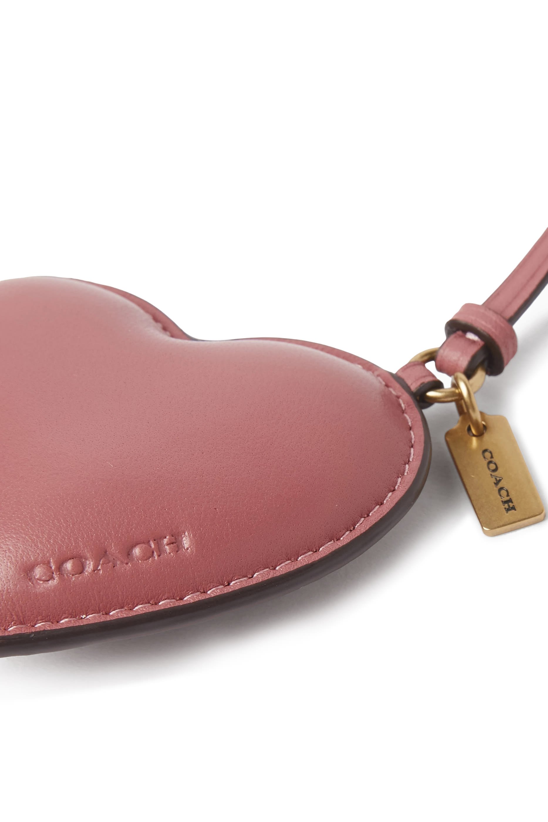 Heart Puffy Bag Charm