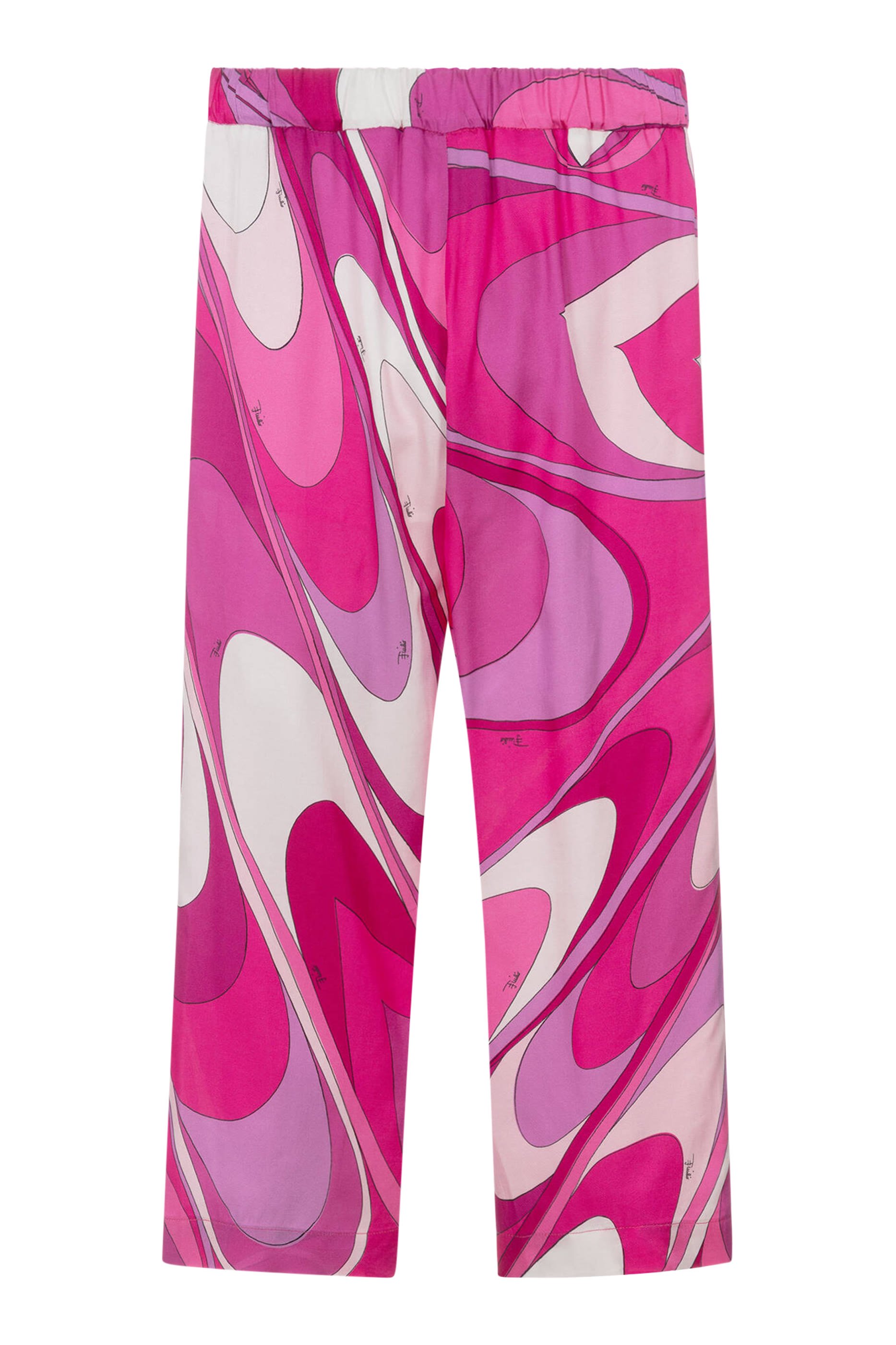 Kids Abstract-Print Straight Trousers