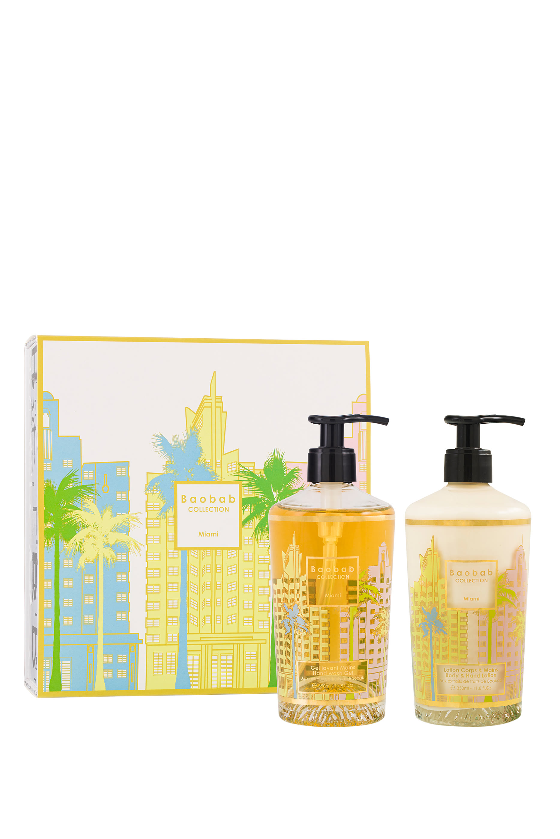 Miami Body & Hand Lotion + Hand Wash Gel Gift Box