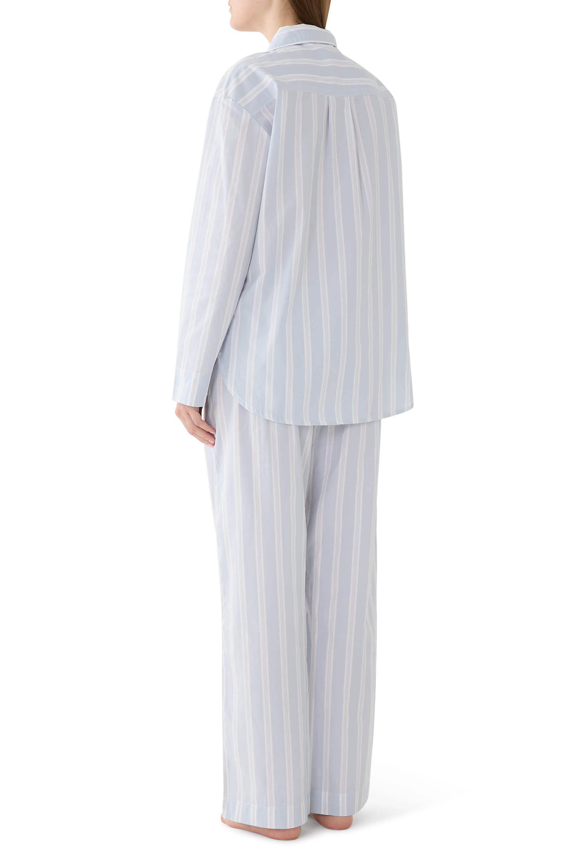 Striped Cotton Pajama Set