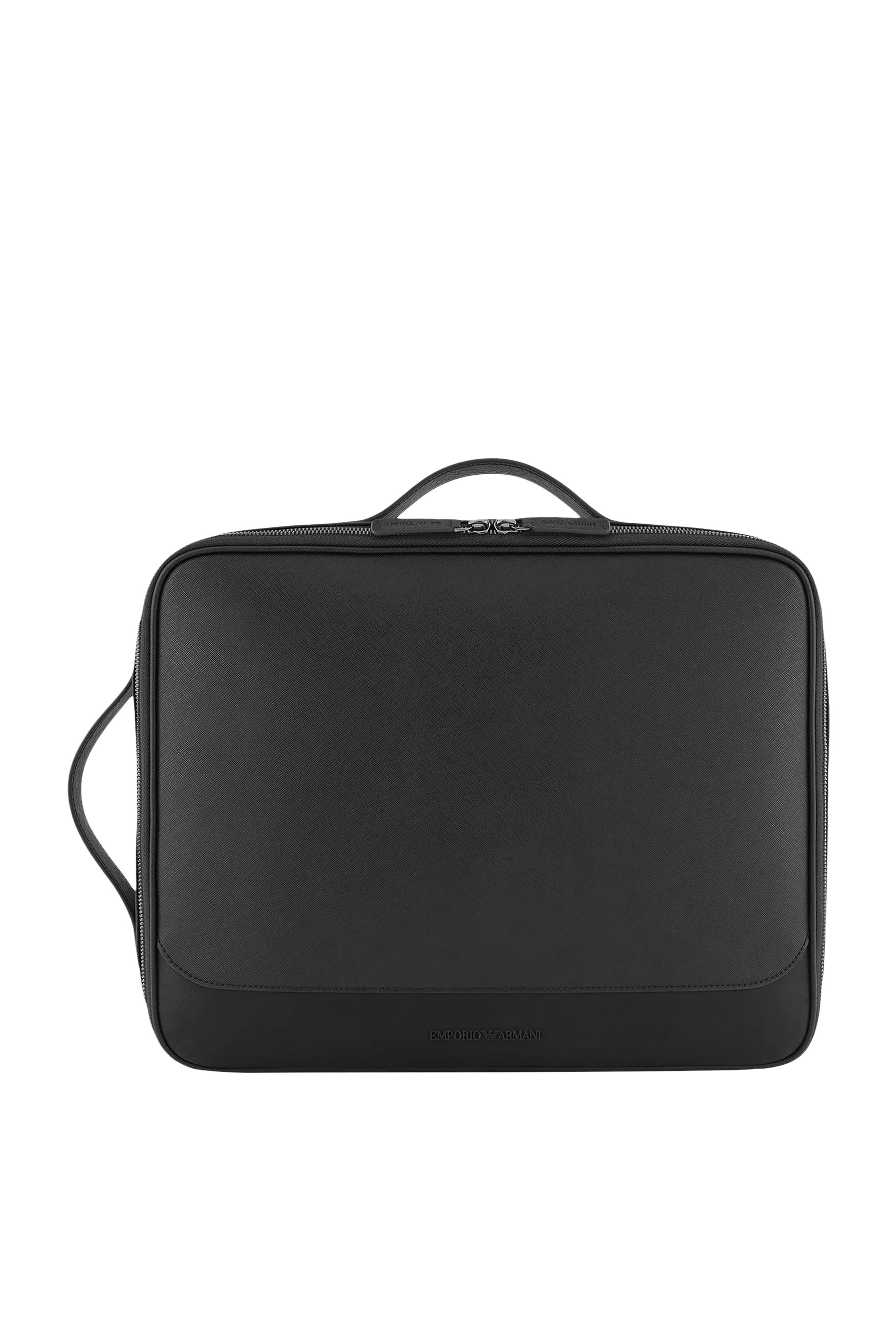 ASV Regenerated Saffiano and Recycled Nylon Business Bag